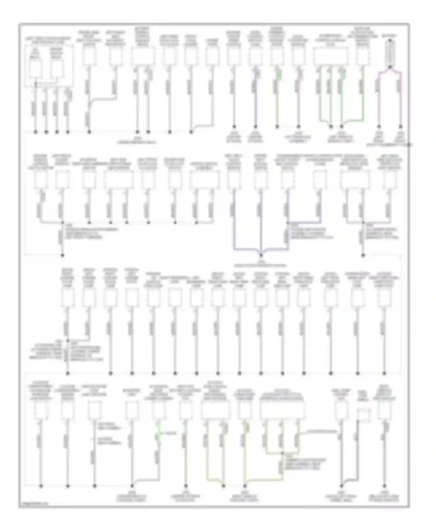 Wiring diagram driver side door lock keypad switch switch assembly for Ford Fusion I facelift (2005-2012)