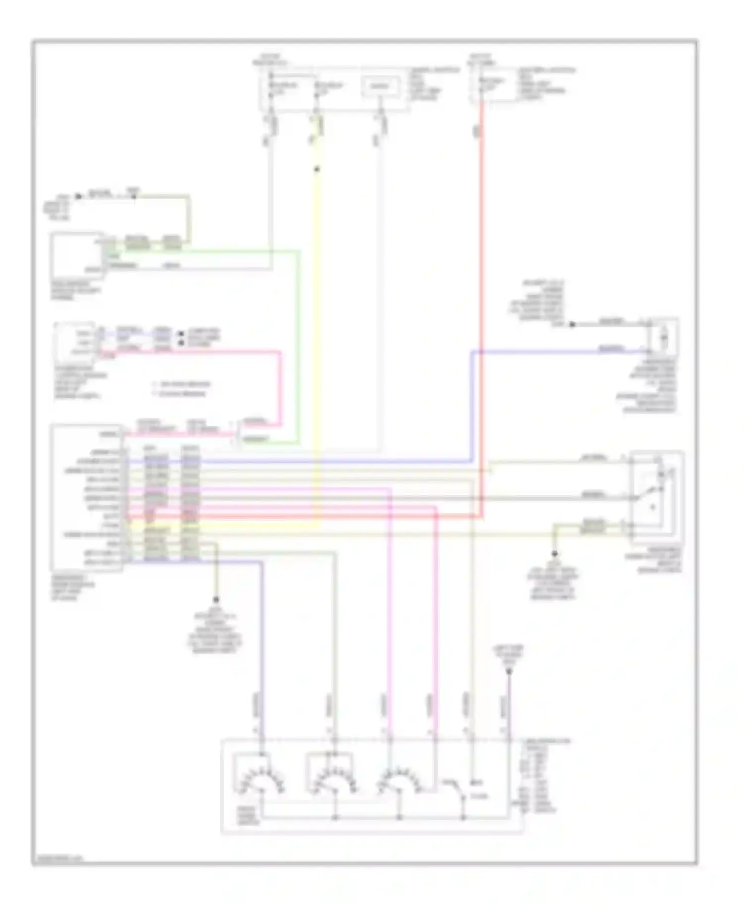 Wiring diagram speed in for Ford Fusion I facelift (2005-2012) (1 of 1)