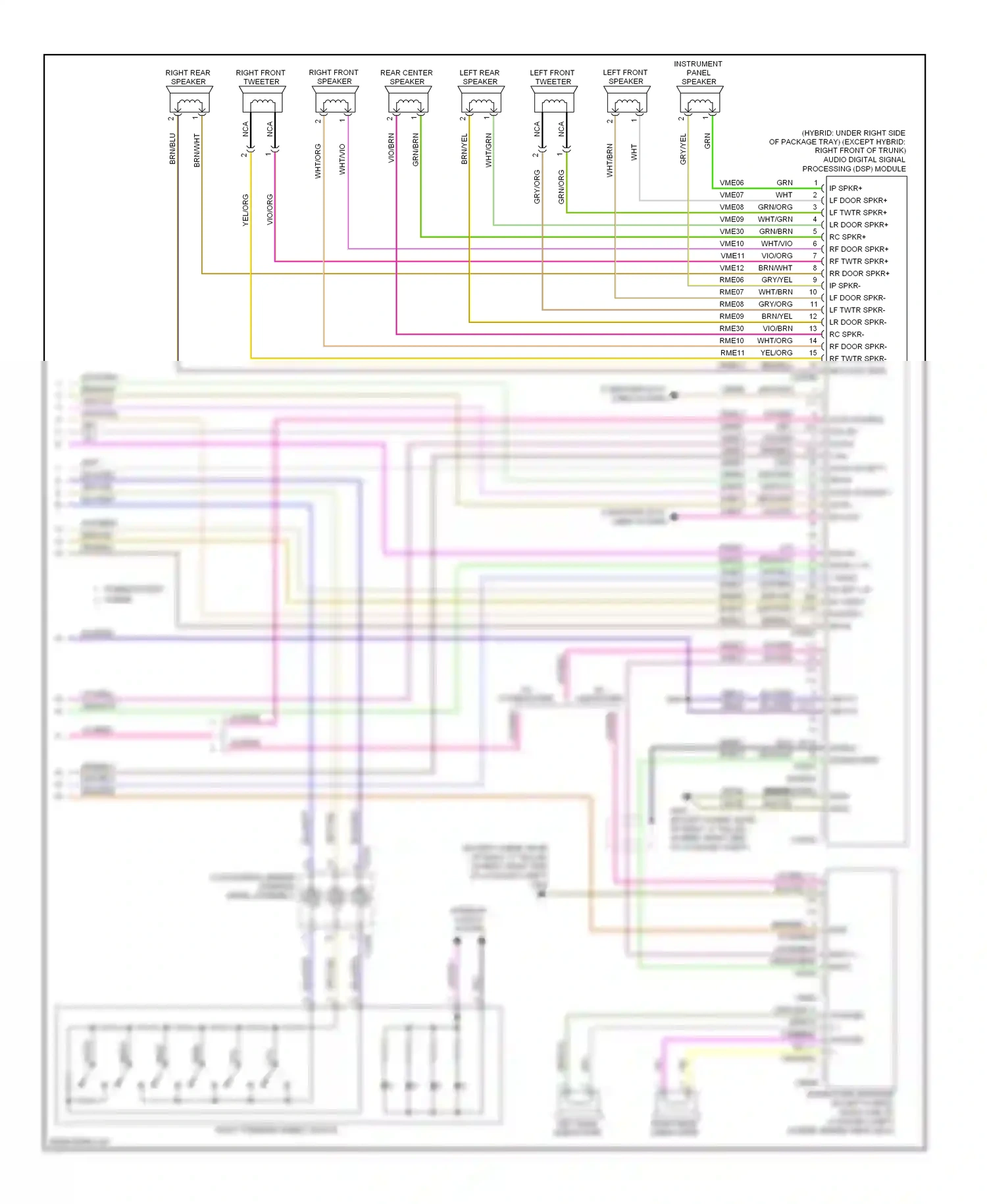 Wiring diagram vio/grn for Ford Fusion I facelift (2005-2012) (36 of 41)