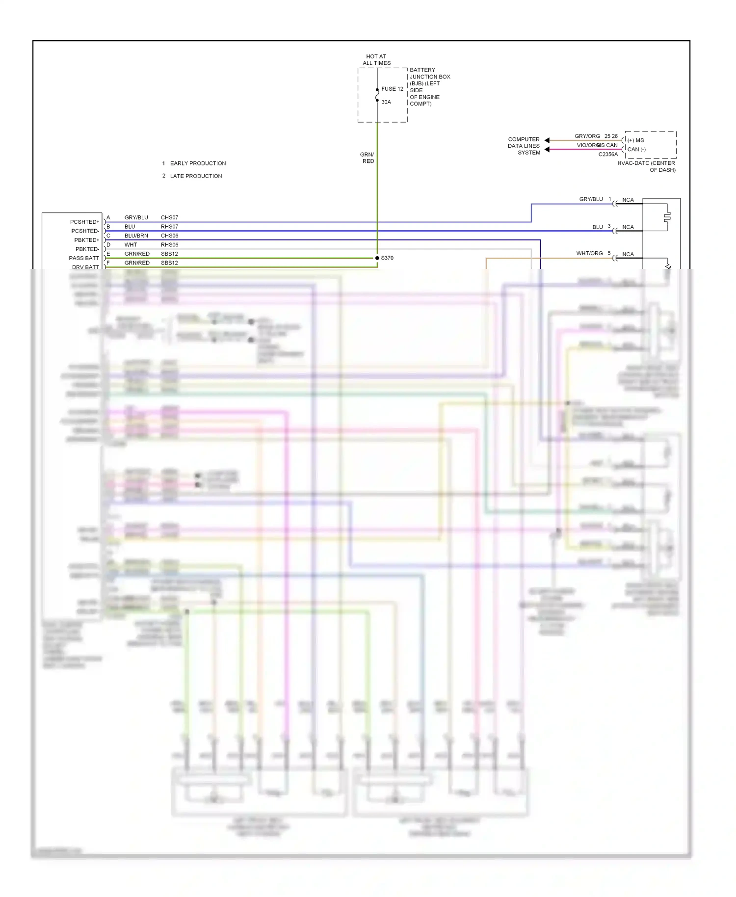 Wiring diagram yel/blu for Ford Fusion I facelift (2005-2012) (24 of 26)