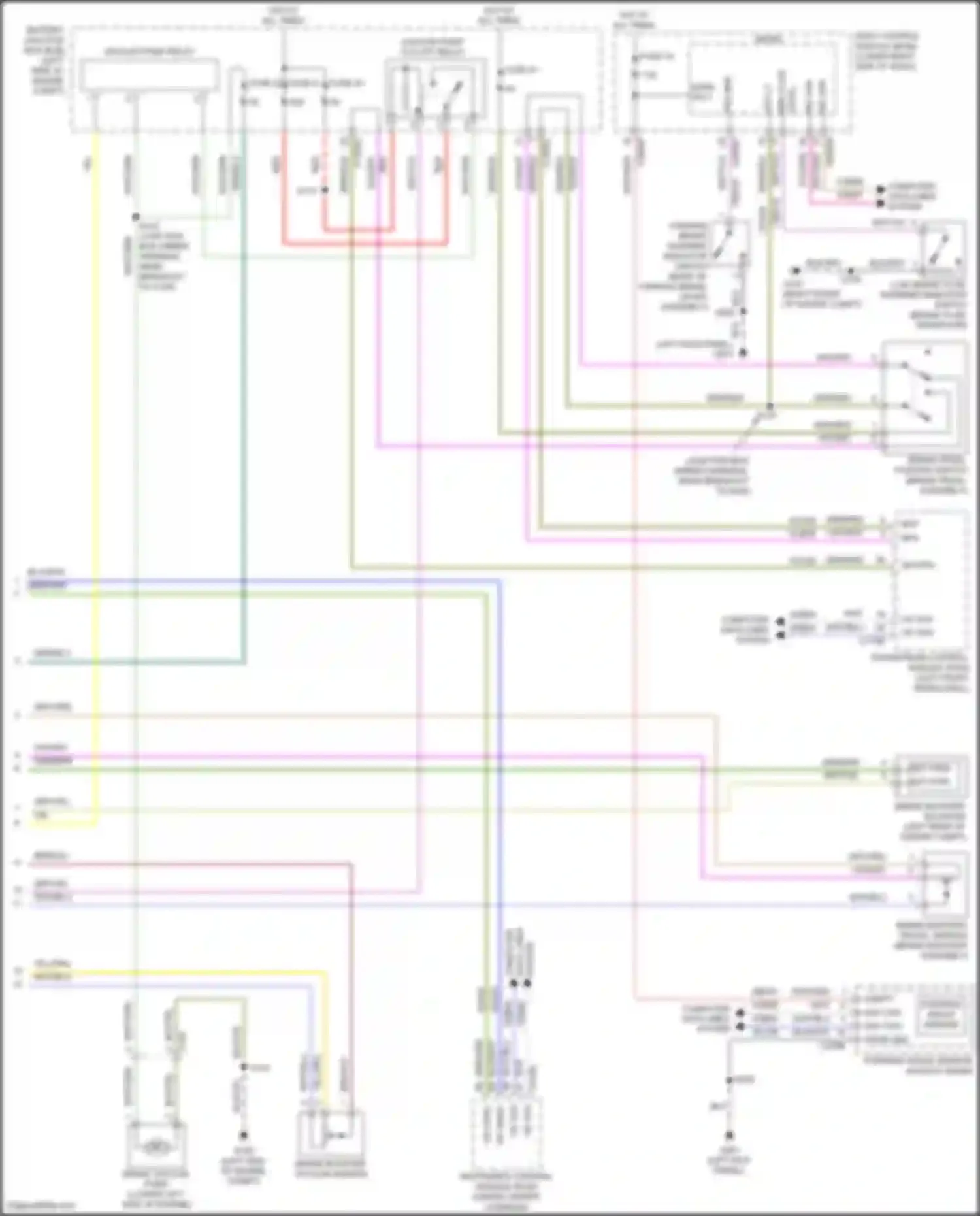 Wiring diagram data lines for Ford Grand C-MAX II (2010-2015)