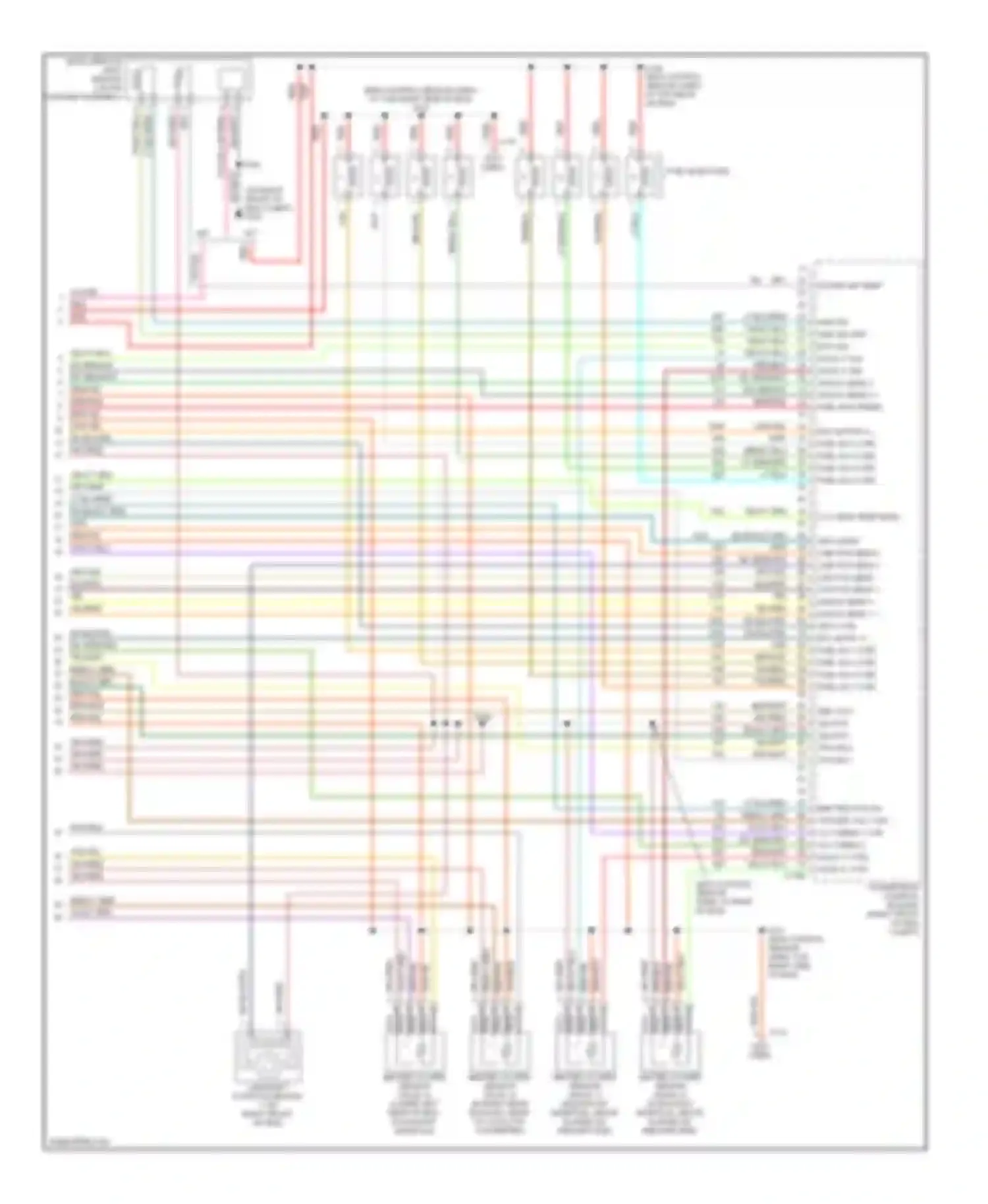 GT Ford I (2004-2006): Wiring diagram engine performance 4.6l (6 of 6)