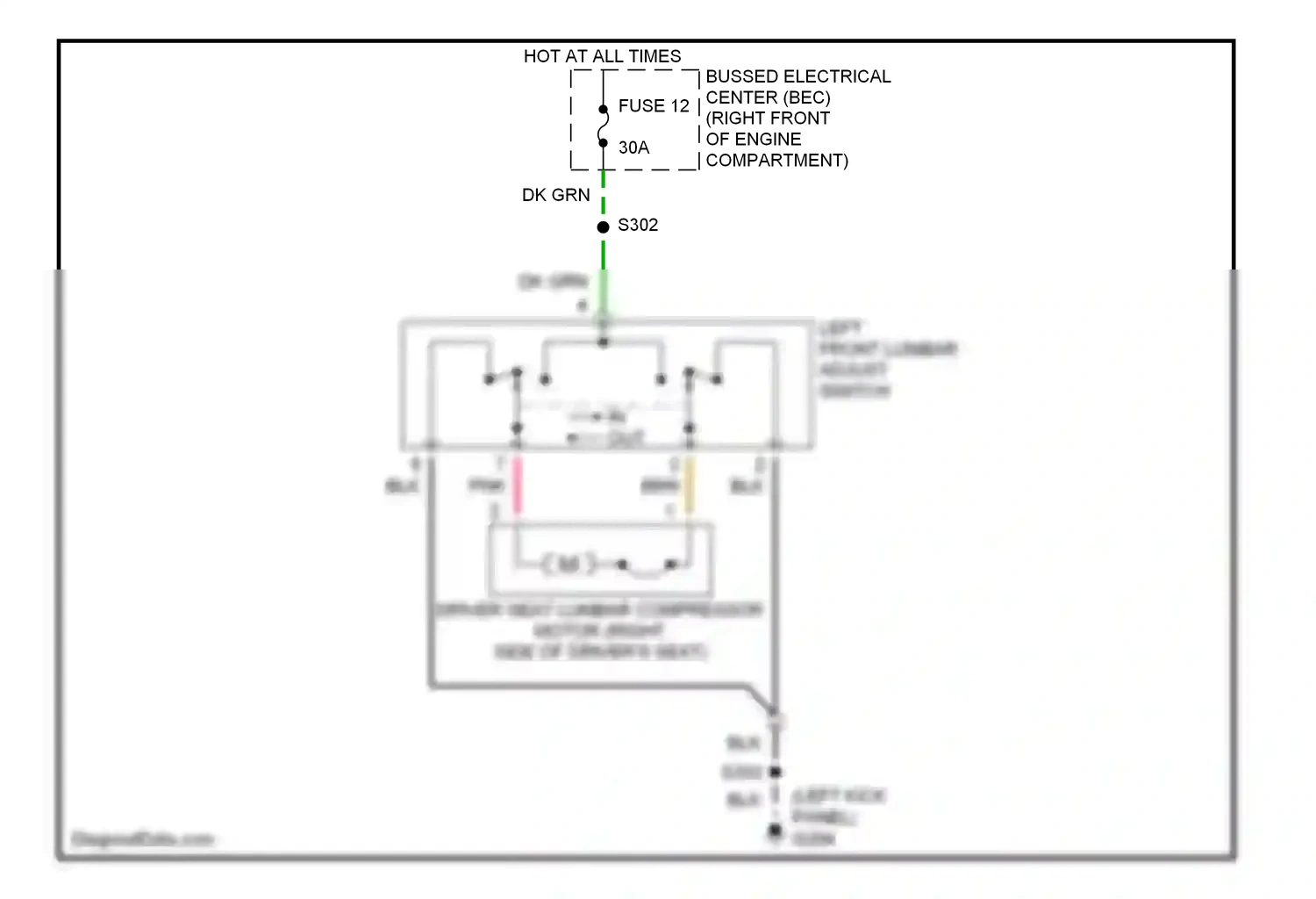 Wiring diagram brn for Ford GT I (2004-2006) (5 of 7)