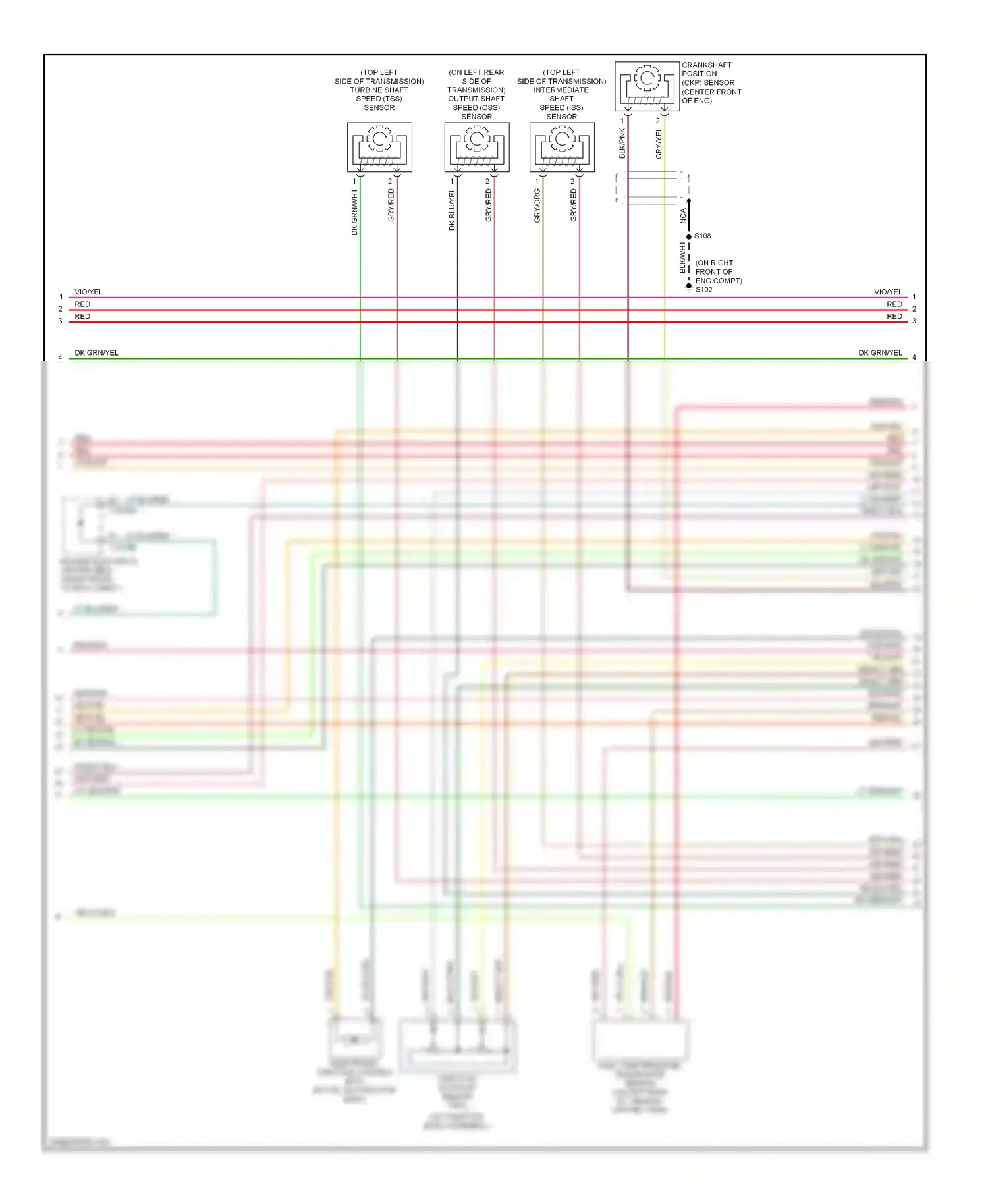 Wiring diagram lt grn/yel for Ford GT I (2004-2006) (9 of 14)