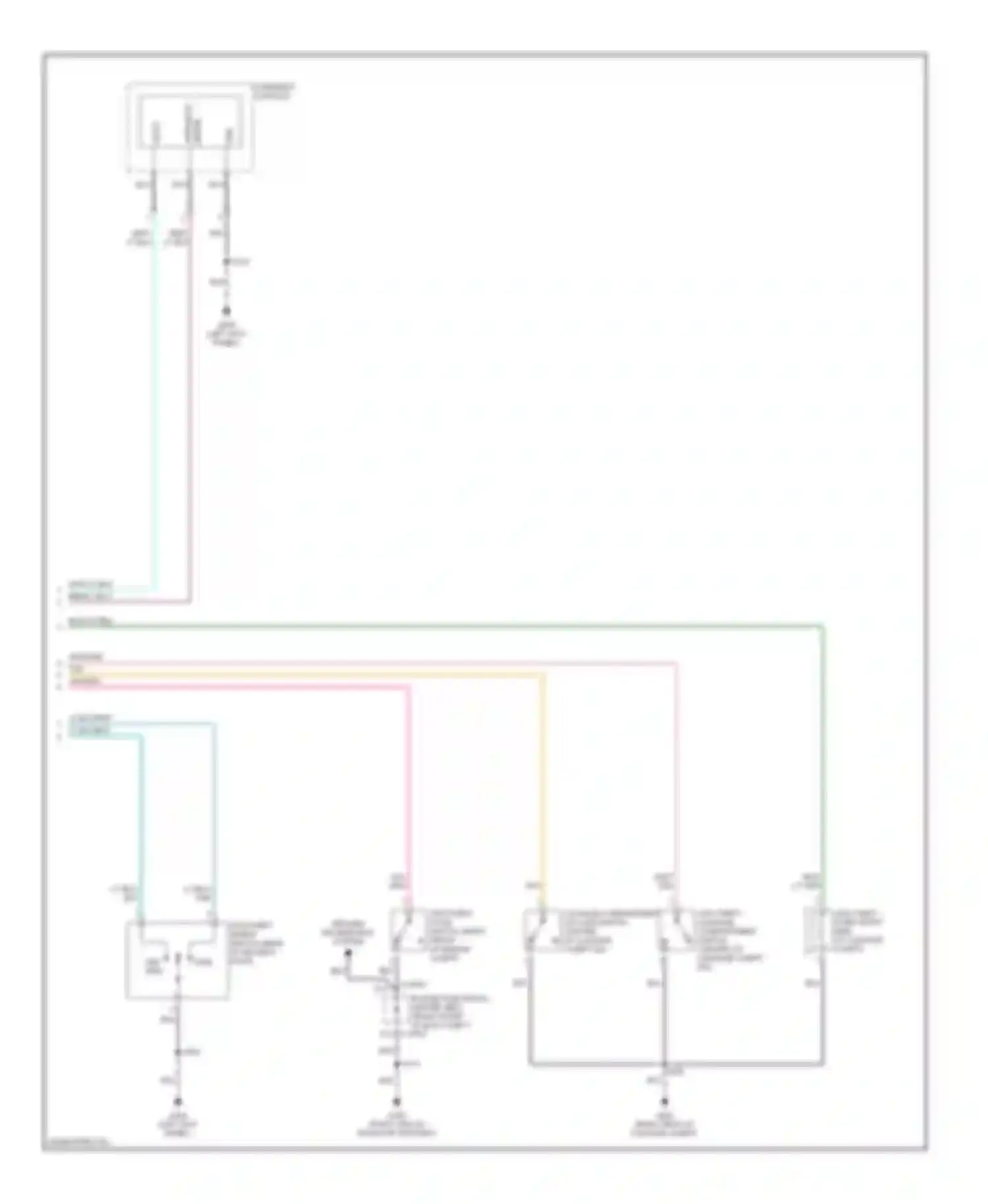 Wiring diagram red for Ford GT I (2004-2006) (22 of 43)