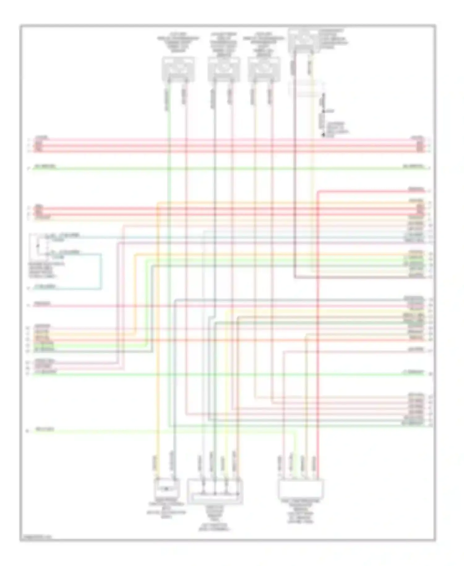 Wiring diagram red for Ford GT I (2004-2006) (17 of 43)