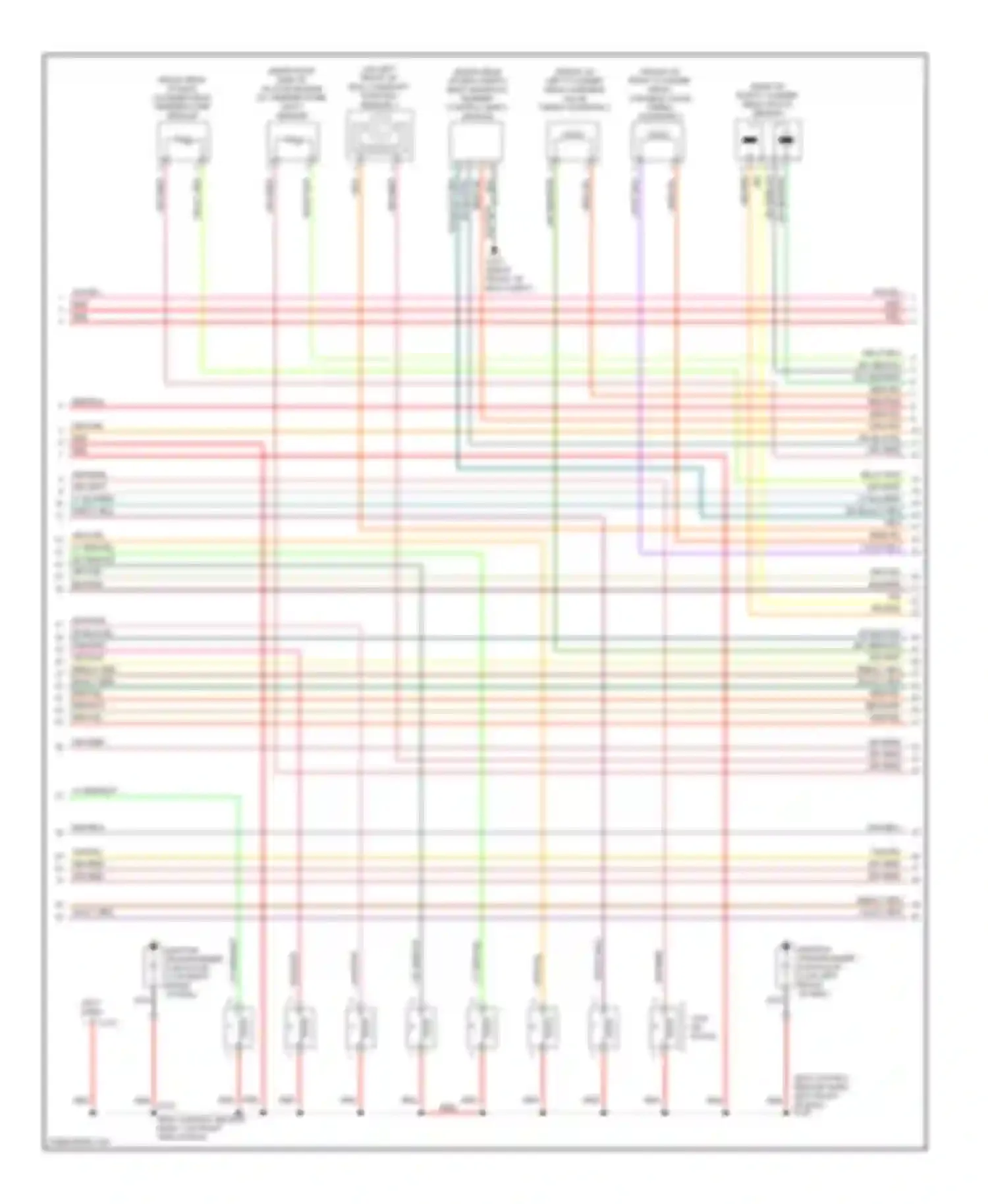 Wiring diagram red for Ford GT I (2004-2006) (19 of 43)