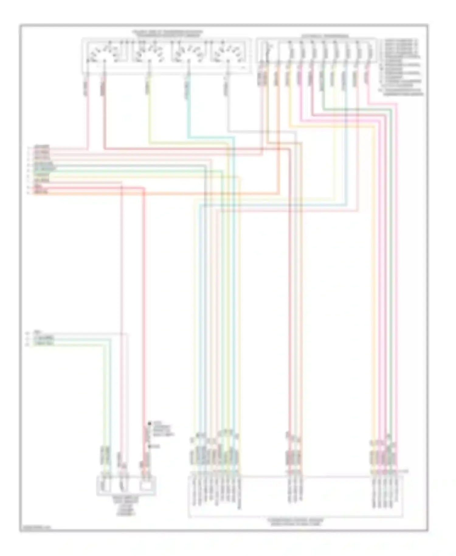 Wiring diagram wht/blk for Ford GT I (2004-2006) (1 of 7)