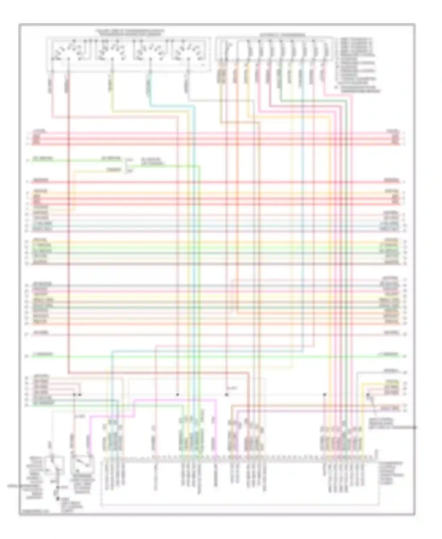Wiring diagram wht/blk for Ford GT I (2004-2006) (5 of 7)