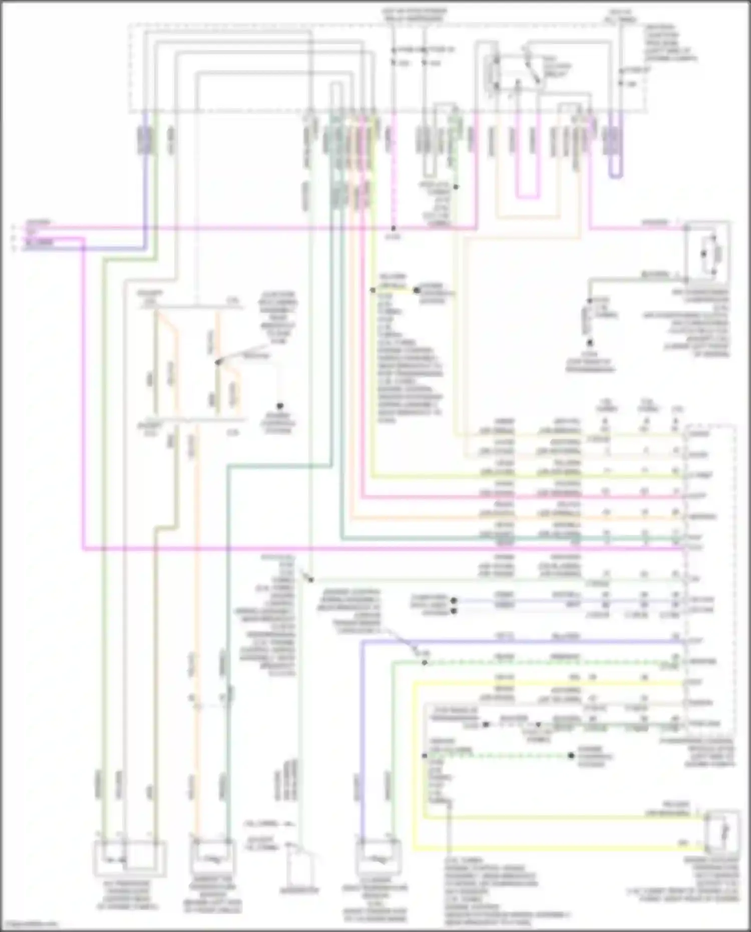 Kuga Ford II (2012-2016): Manual a/c circuit (3 of 3)