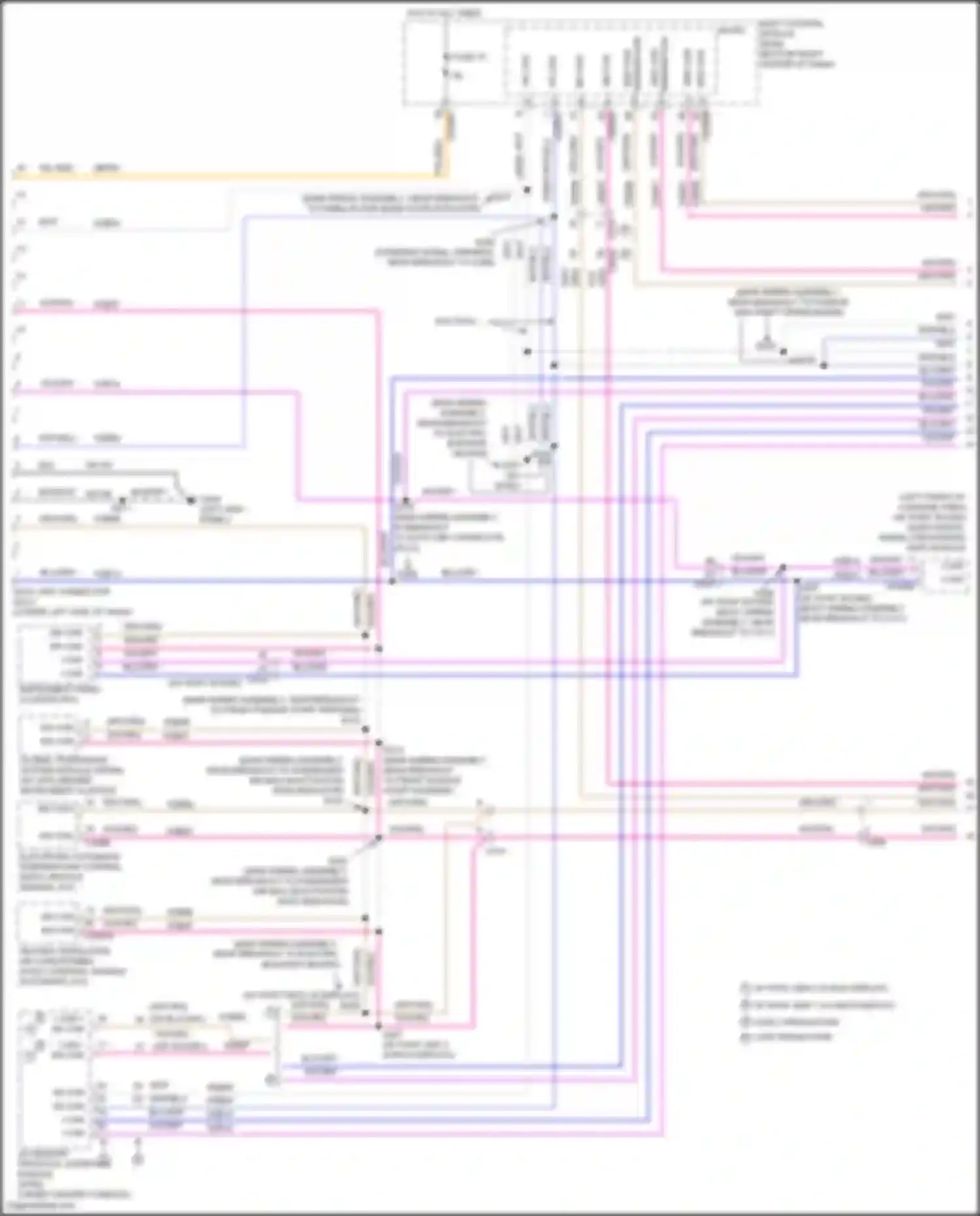 Kuga Ford II (2012-2016): Computer data lines circuit (1 of 3)
