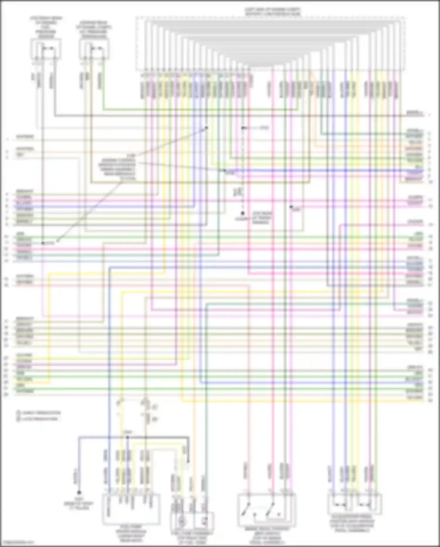 Kuga Ford II (2012-2016): Wiring diagram engine performance 1.6l turbo (2 of 6)