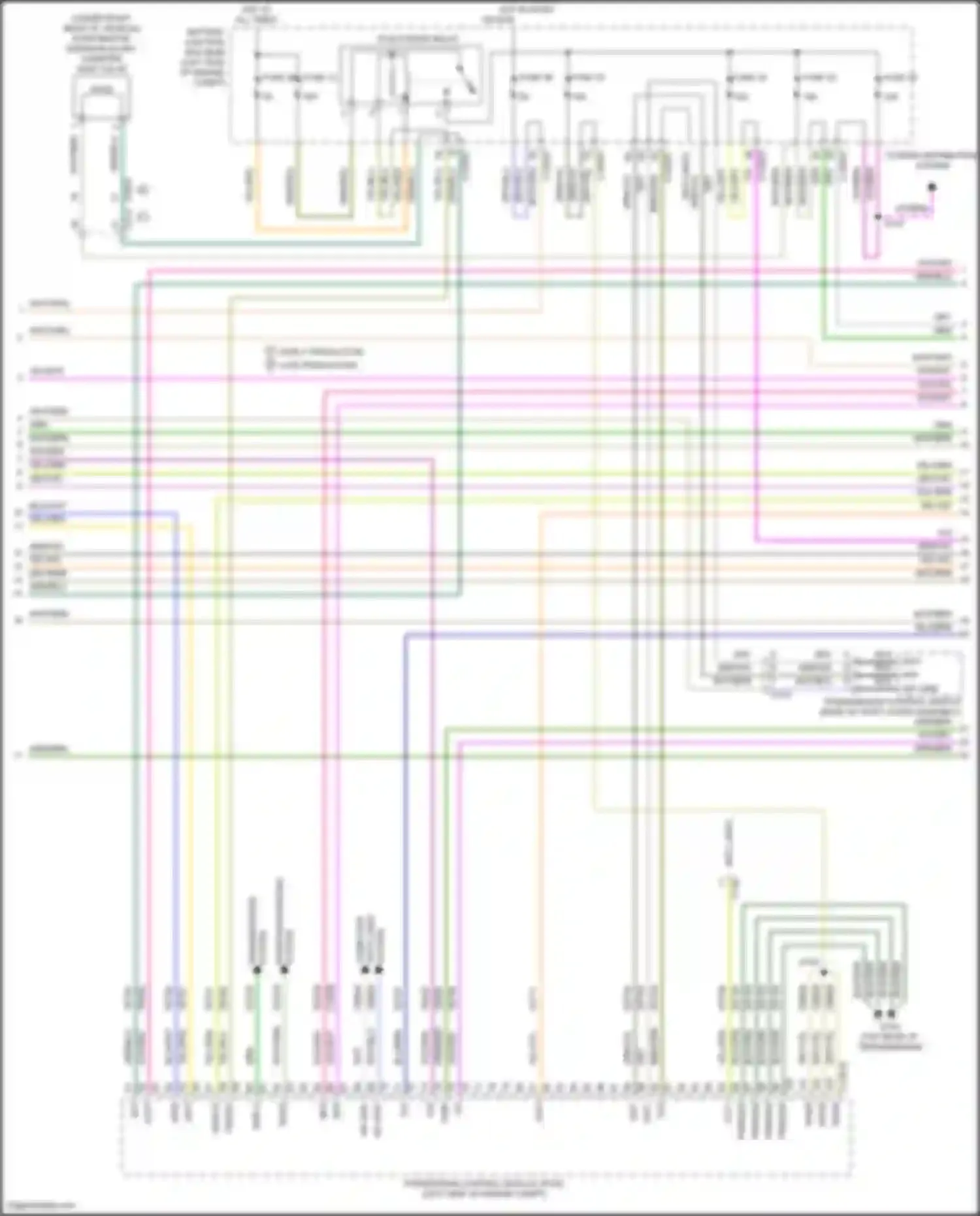 Kuga Ford II (2012-2016): Wiring diagram engine performance 2.0l turbo (2 of 6)