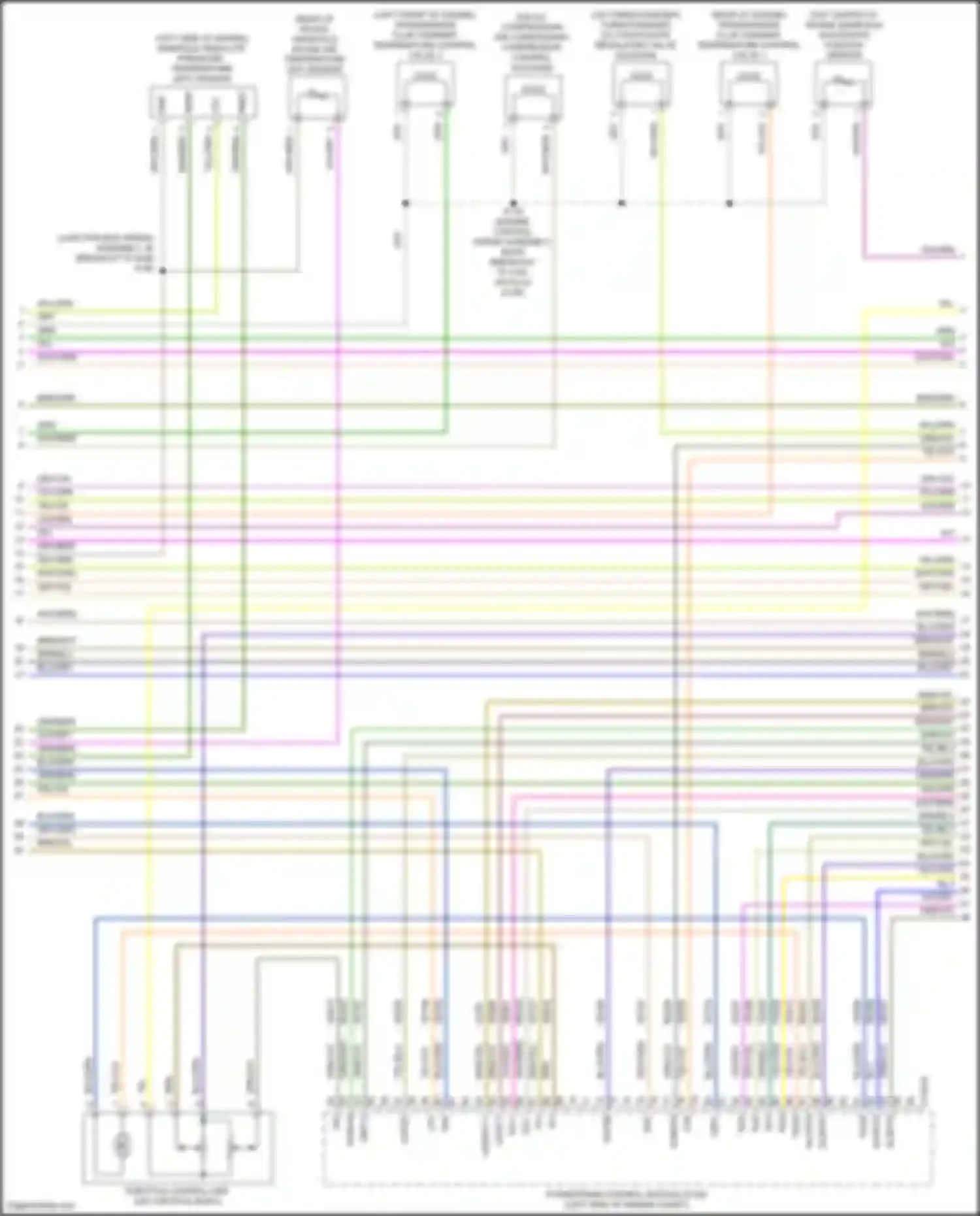 Kuga Ford II (2012-2016): Wiring diagram engine performance 2.0l turbo (4 of 6)