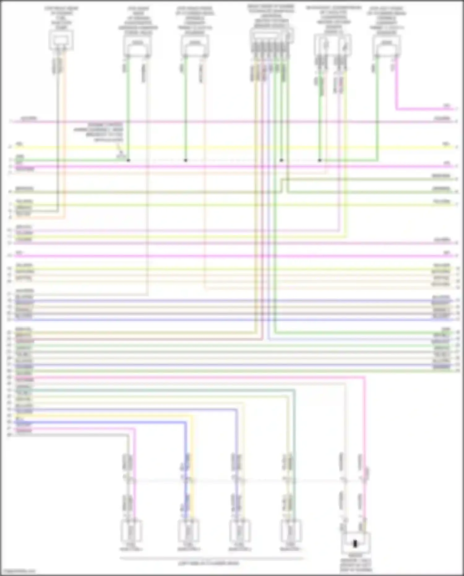 Kuga Ford II (2012-2016): Wiring diagram engine performance 2.0l turbo (5 of 6)