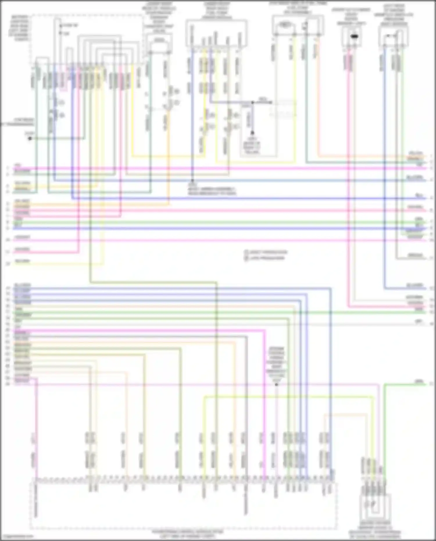 Kuga Ford II (2012-2016): Wiring diagram engine performance 2.5l (3 of 5)