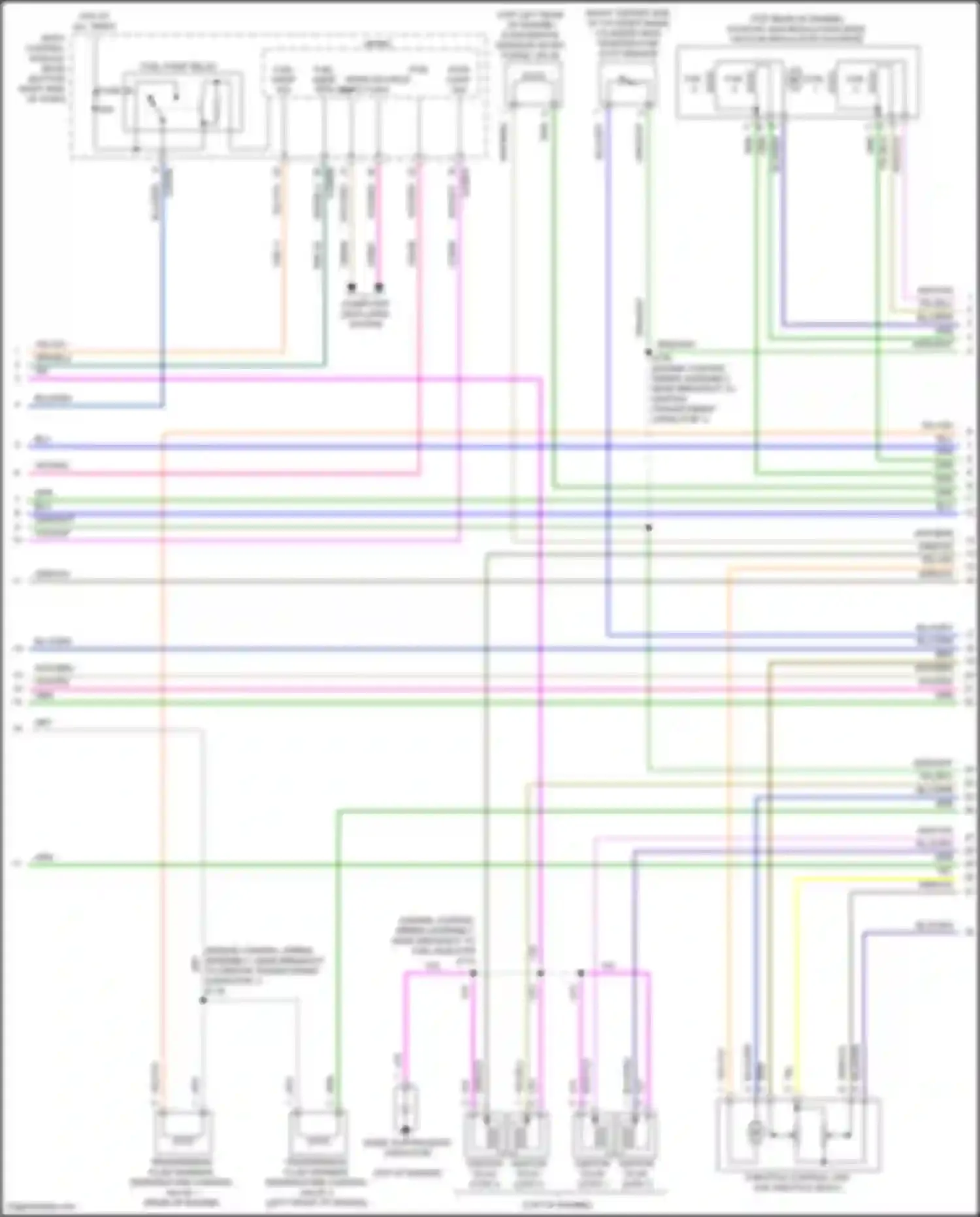 Kuga Ford II (2012-2016): Wiring diagram engine performance 2.5l (4 of 5)