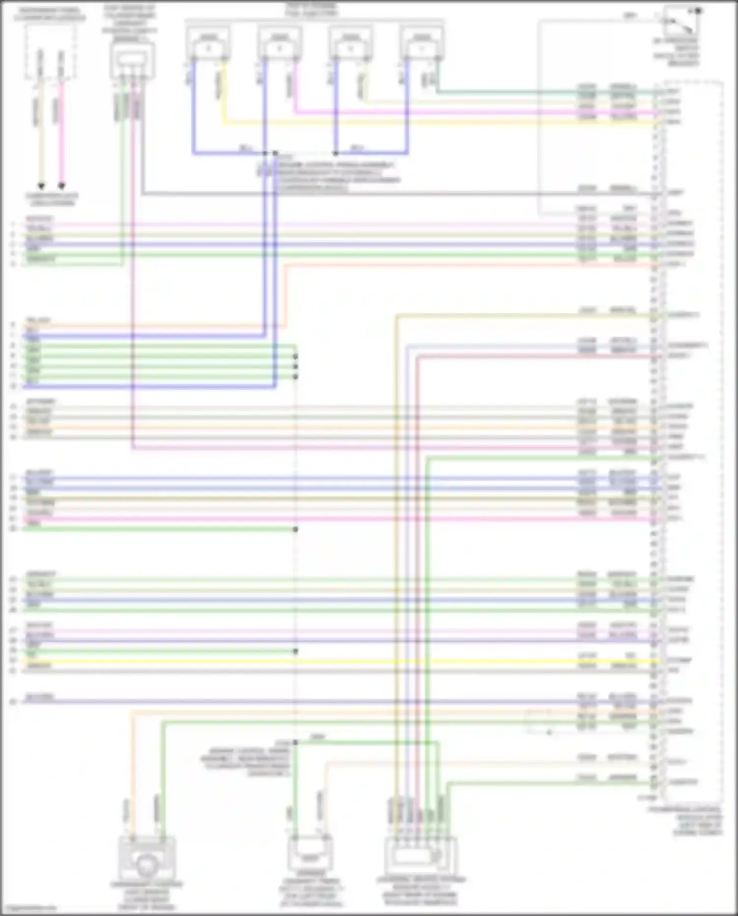Kuga Ford II (2012-2016): Wiring diagram engine performance 2.5l (5 of 5)