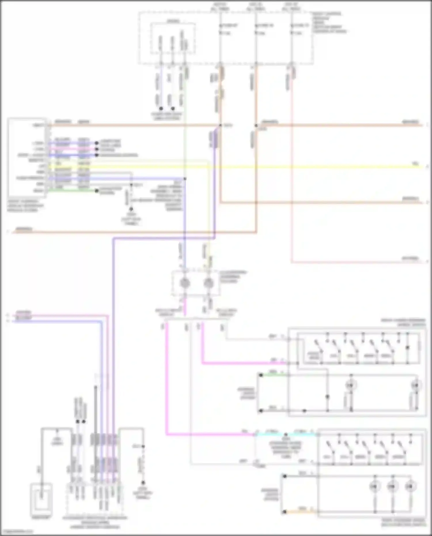 Kuga Ford II (2012-2016): Radio circuit, w/o sony (2 of 3)