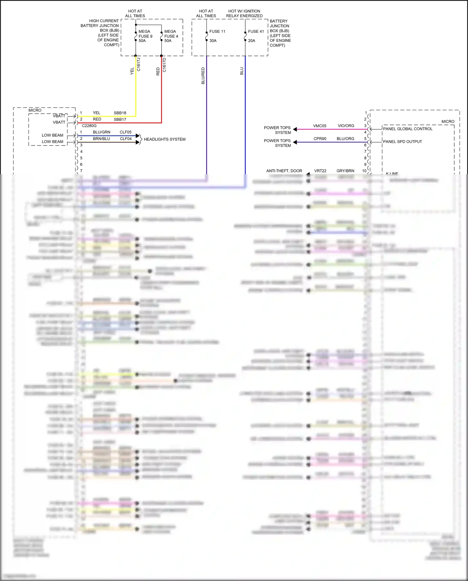 Ford Kuga II (2012-2016) engine controls system wiring diagram  (5 of 7)