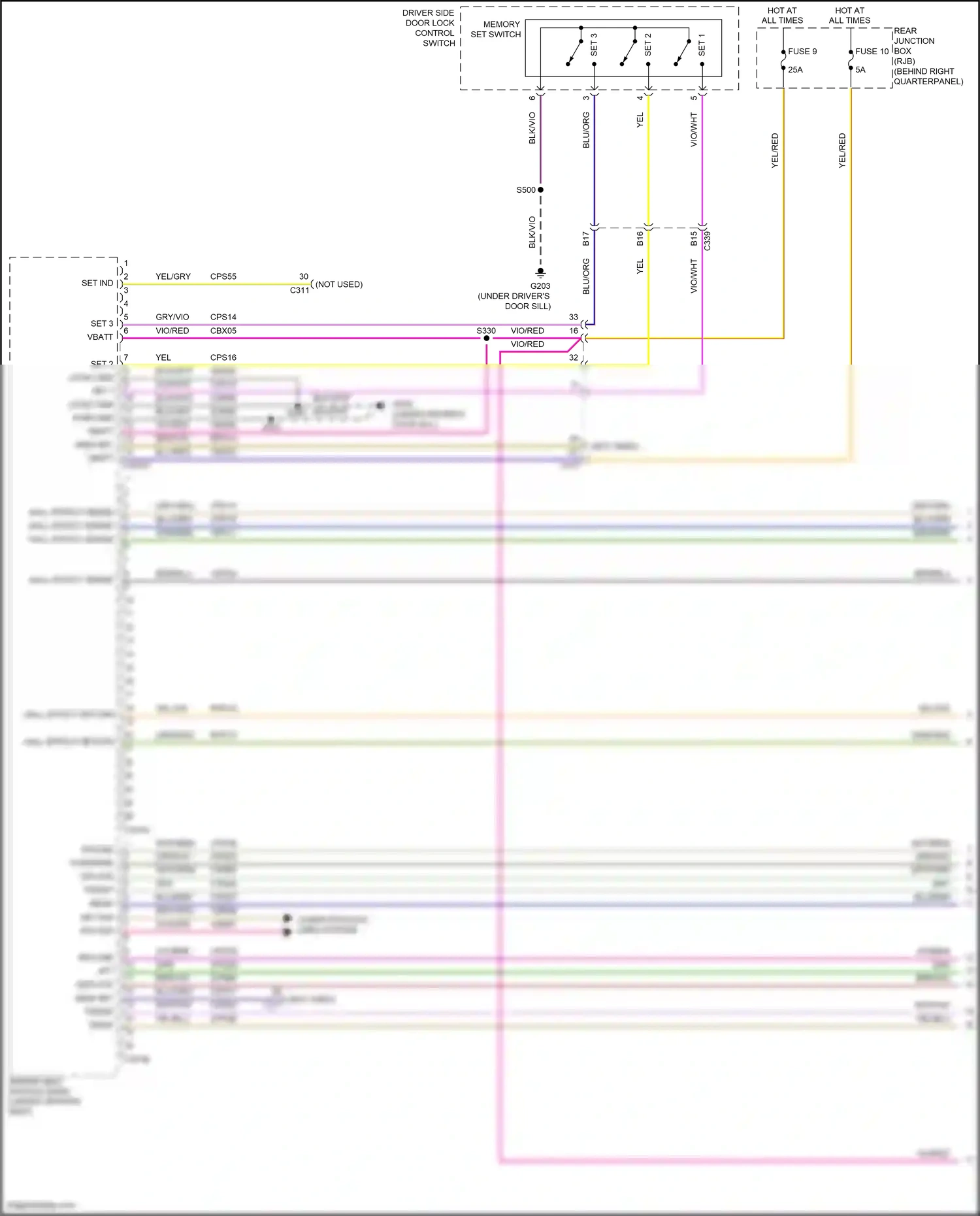 Ford Kuga II (2012-2016) front dn wiring diagram  (1 of 1)