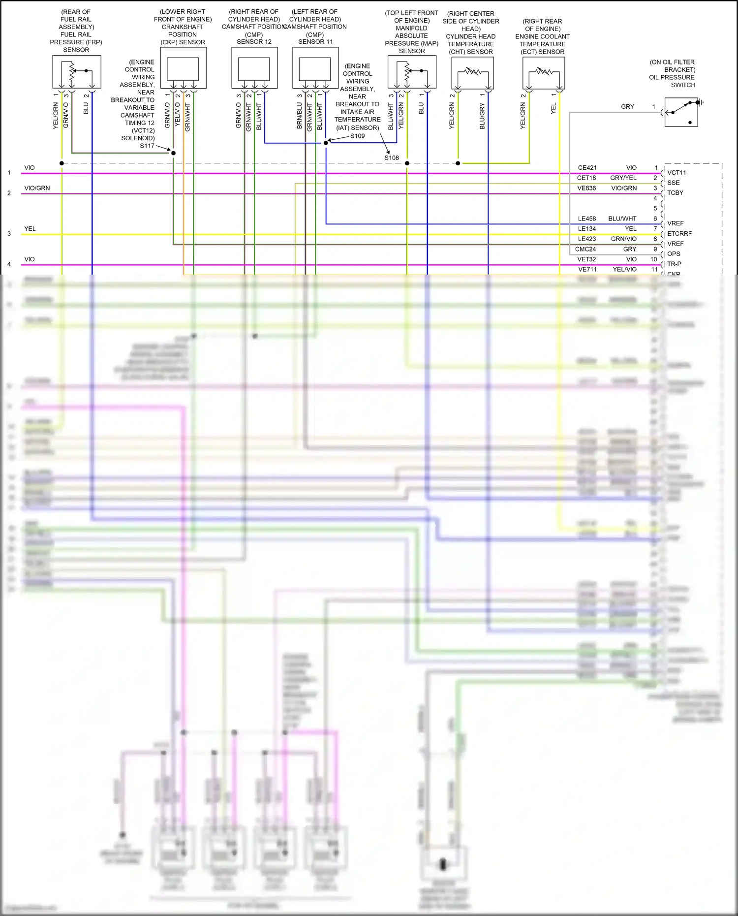 Ford Kuga II (2012-2016) powertrain control module (pcm) wiring diagram  (20 of 28)