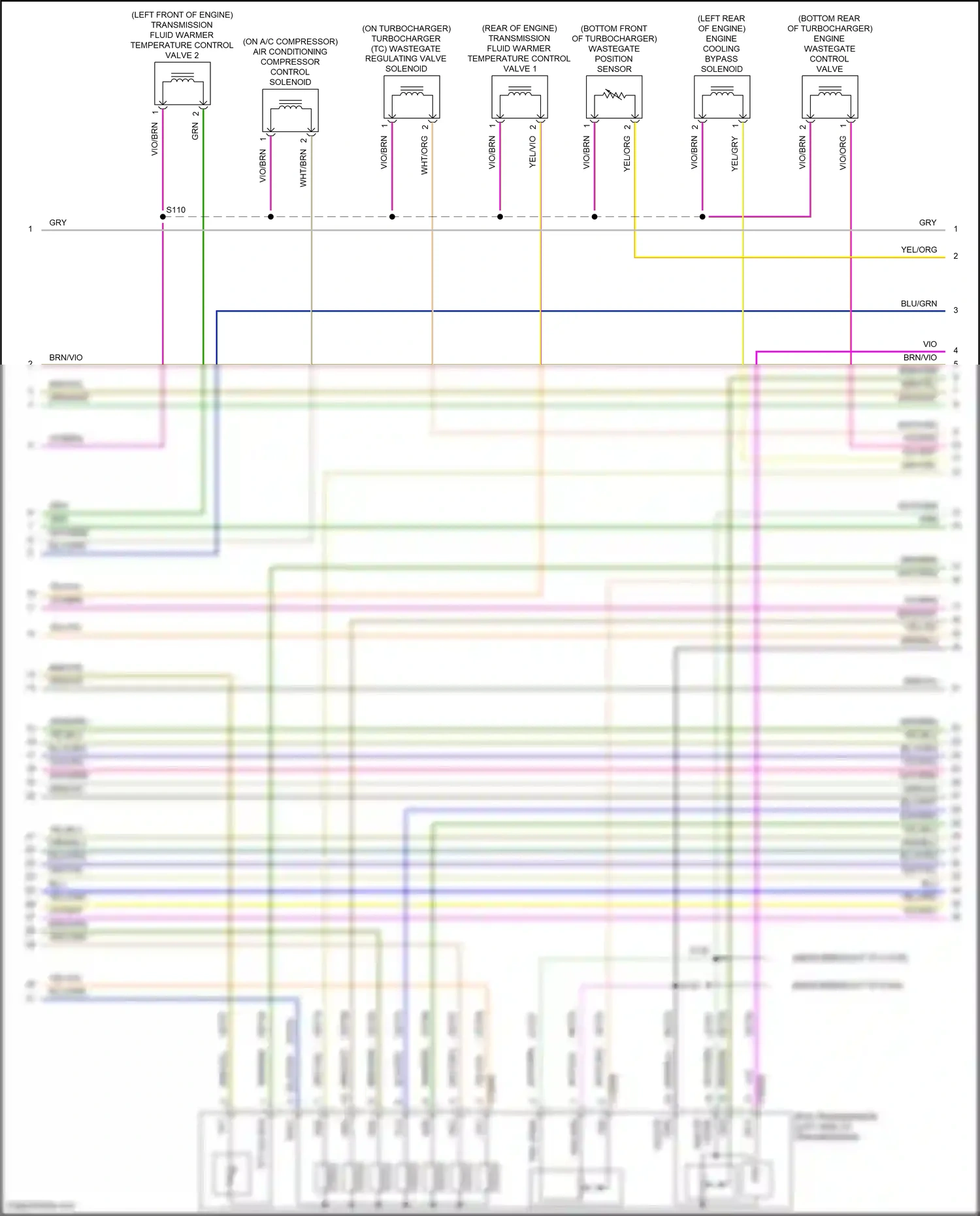 Ford Kuga II (2012-2016) tspc wiring diagram  (5 of 9)