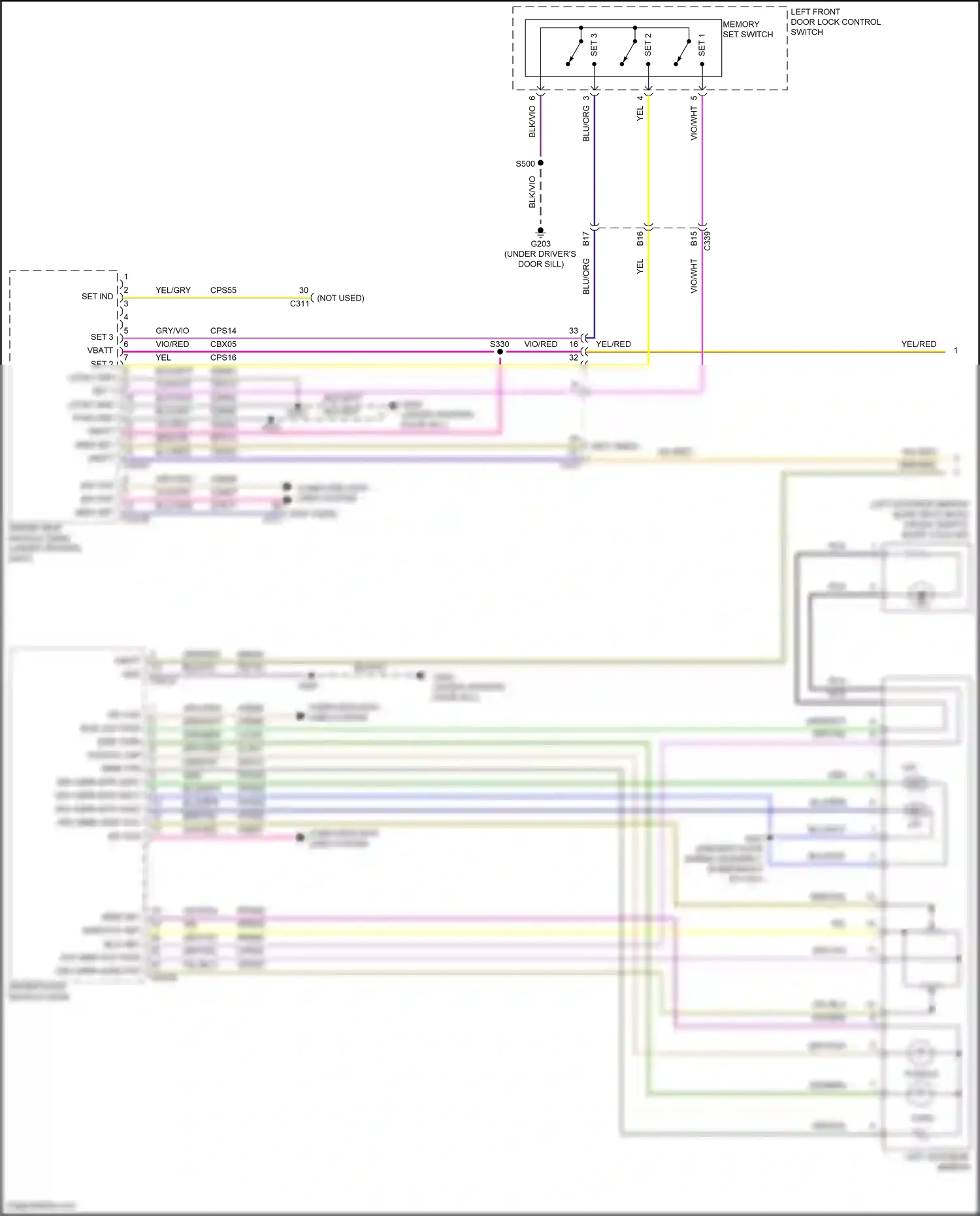 Ford Kuga II (2012-2016) vbatt wiring diagram  (43 of 50)