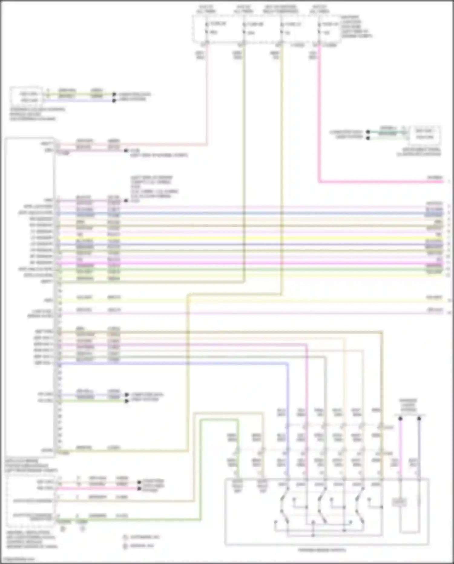 Kuga Ford III (2019-2024): Anti-lock brakes circuit, w/ esp (1 of 2)