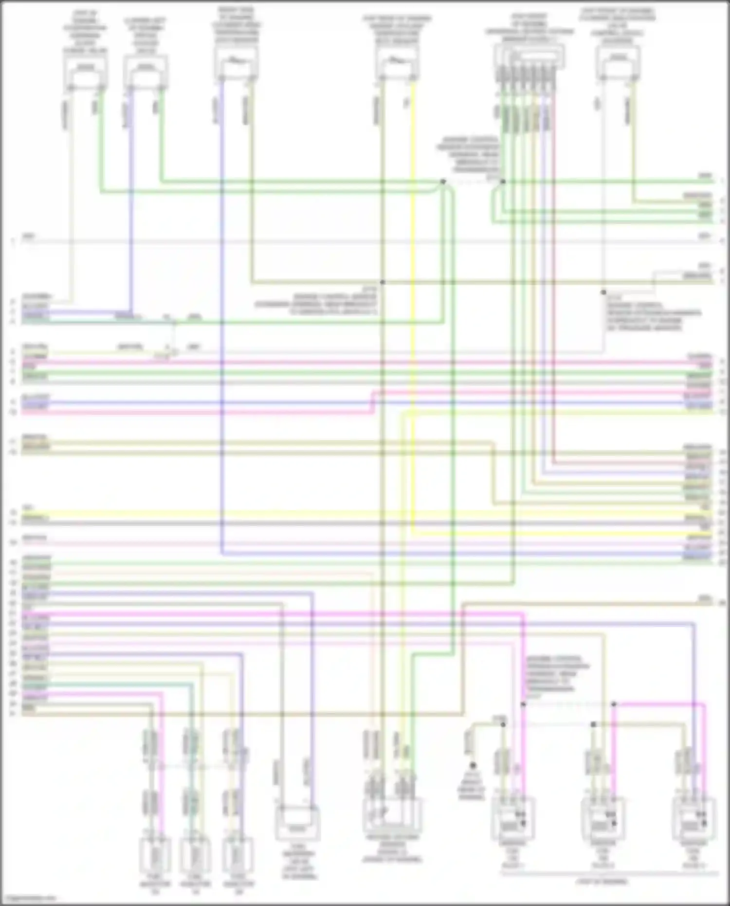 Kuga Ford III (2019-2024): Wiring diagram engine performance 1.5l turbo (6 of 7)