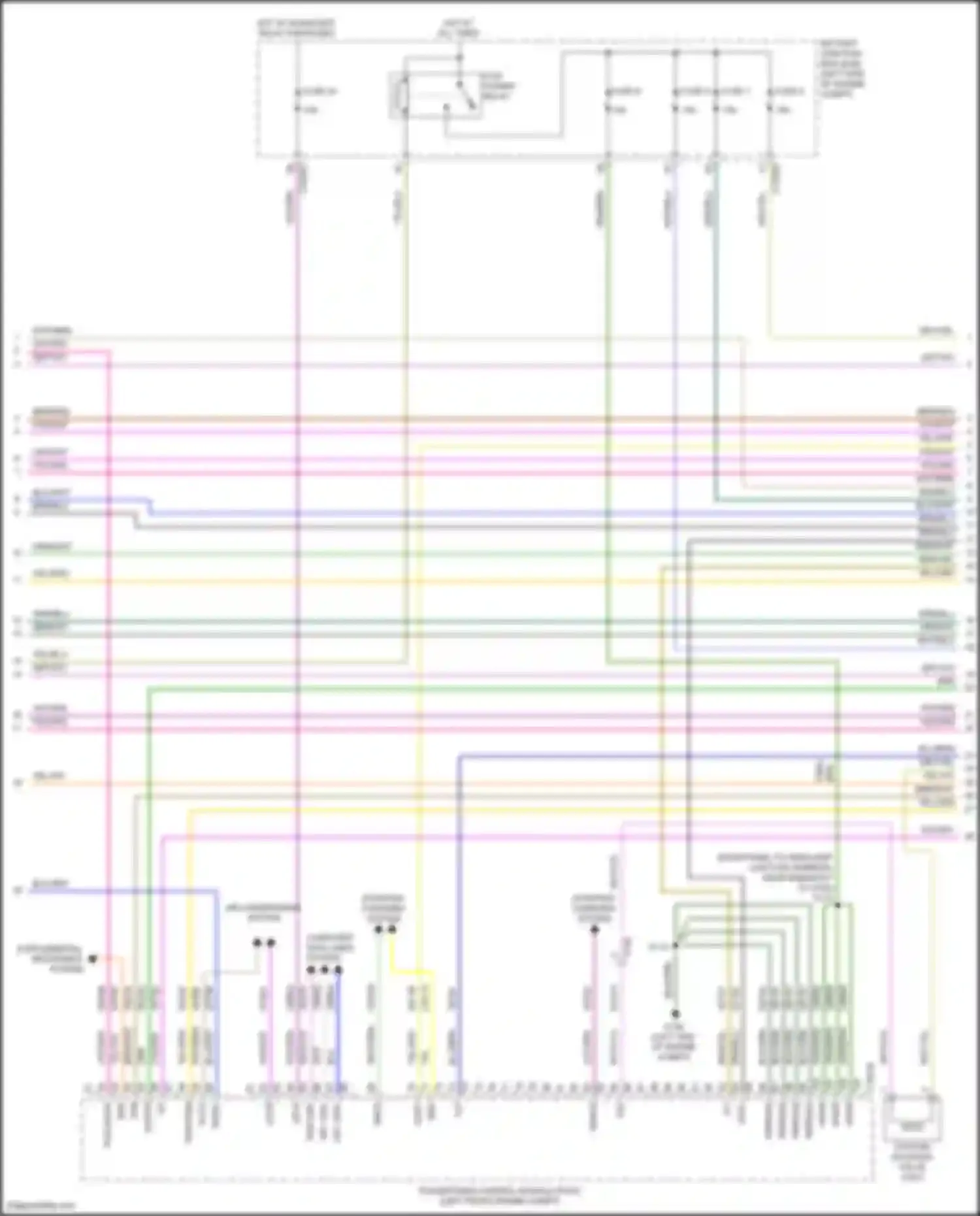 Kuga Ford III (2019-2024): Wiring diagram engine performance 2.0l turbo (2 of 8)