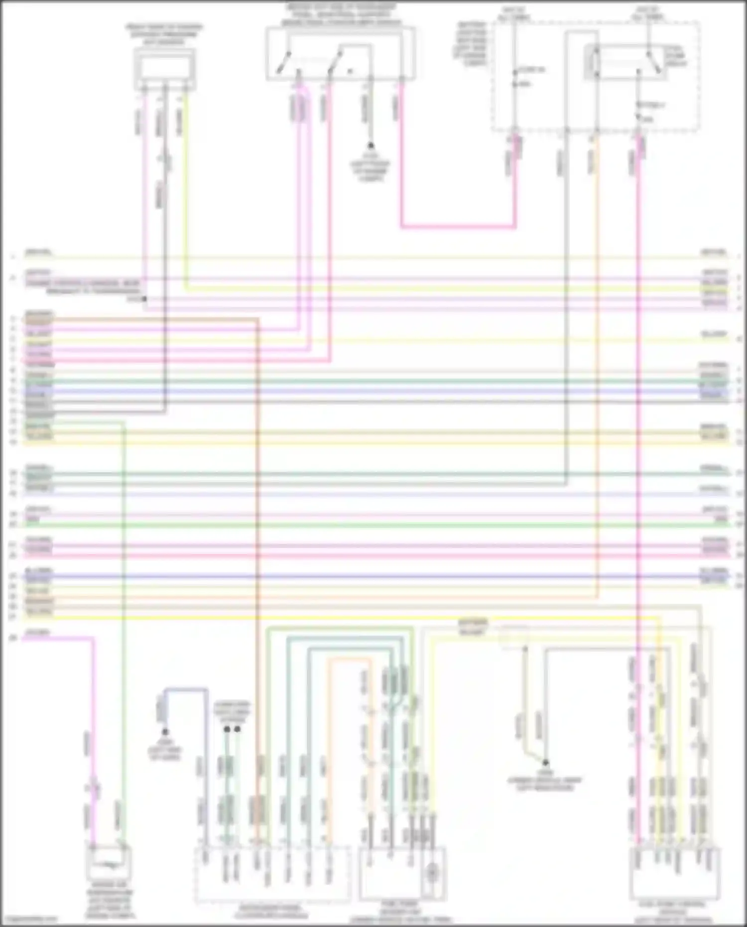 Kuga Ford III (2019-2024): Wiring diagram engine performance 2.0l turbo (3 of 8)