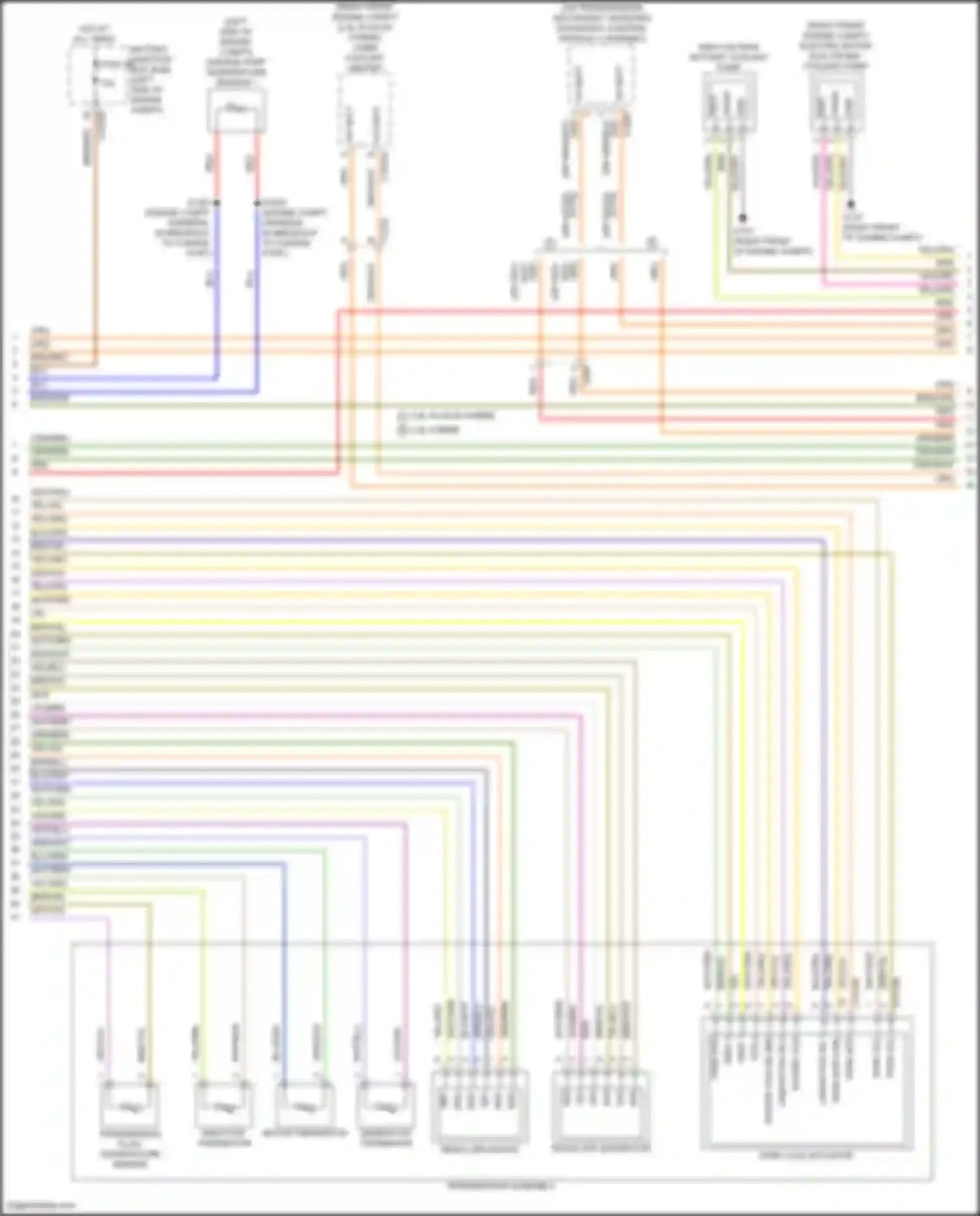 Kuga Ford III (2019-2024): Wiring diagram engine performance 2.5l hybrid (11 of 13)