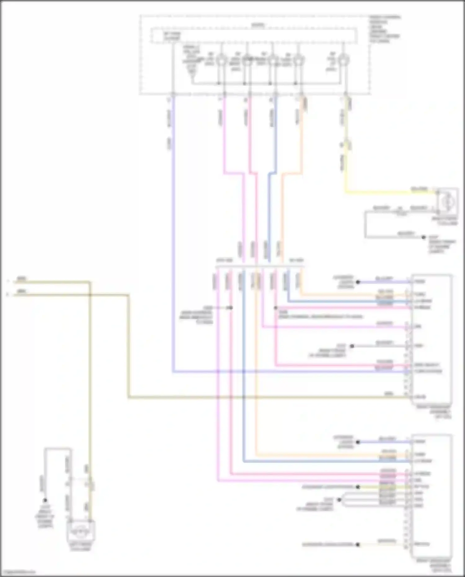 Kuga Ford III (2019-2024): Headlights circuit (3 of 3)