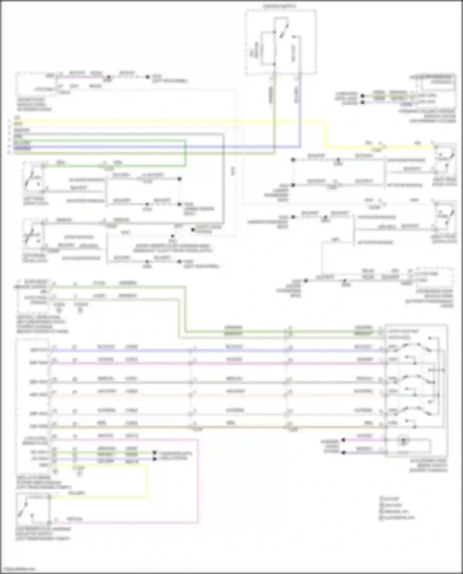 Kuga Ford III (2019-2024): Instrument cluster circuit (2 of 2)