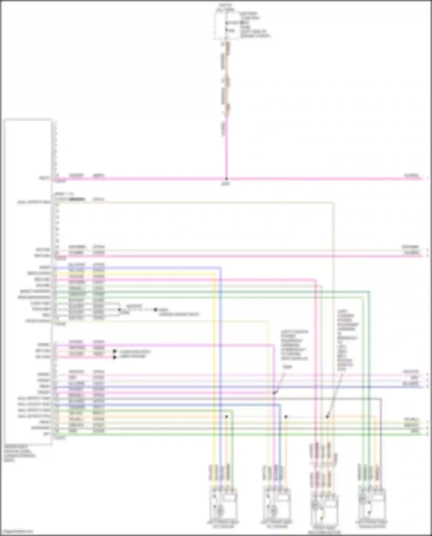 Kuga Ford III (2019-2024): Driver"s memory seat circuit (1 of 2)