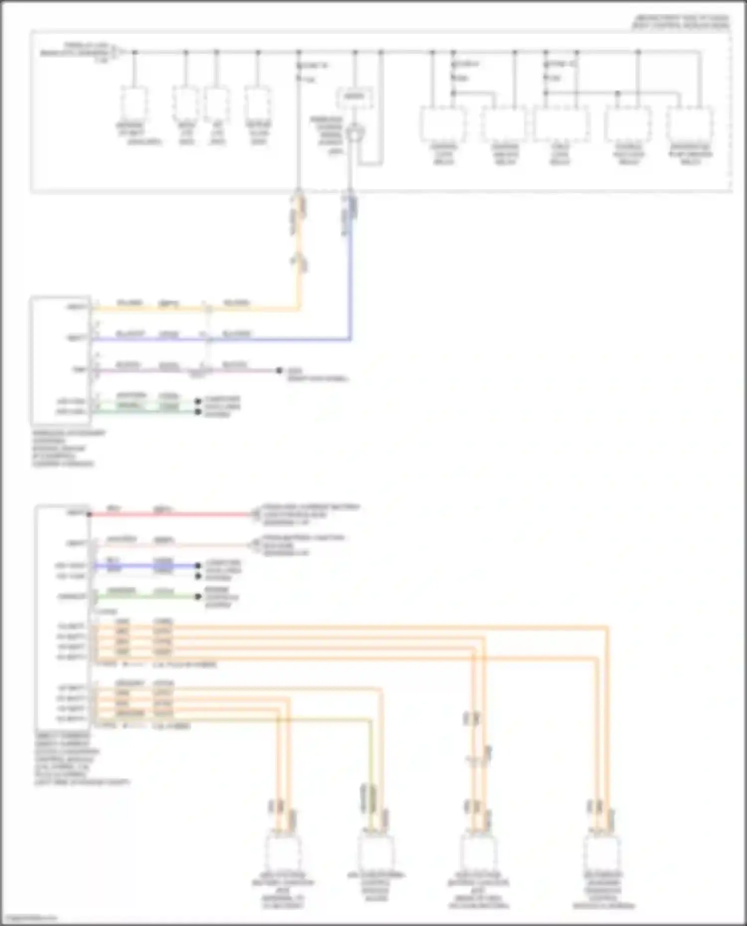 Kuga Ford III (2019-2024): Power distribution circuit (8 of 9)