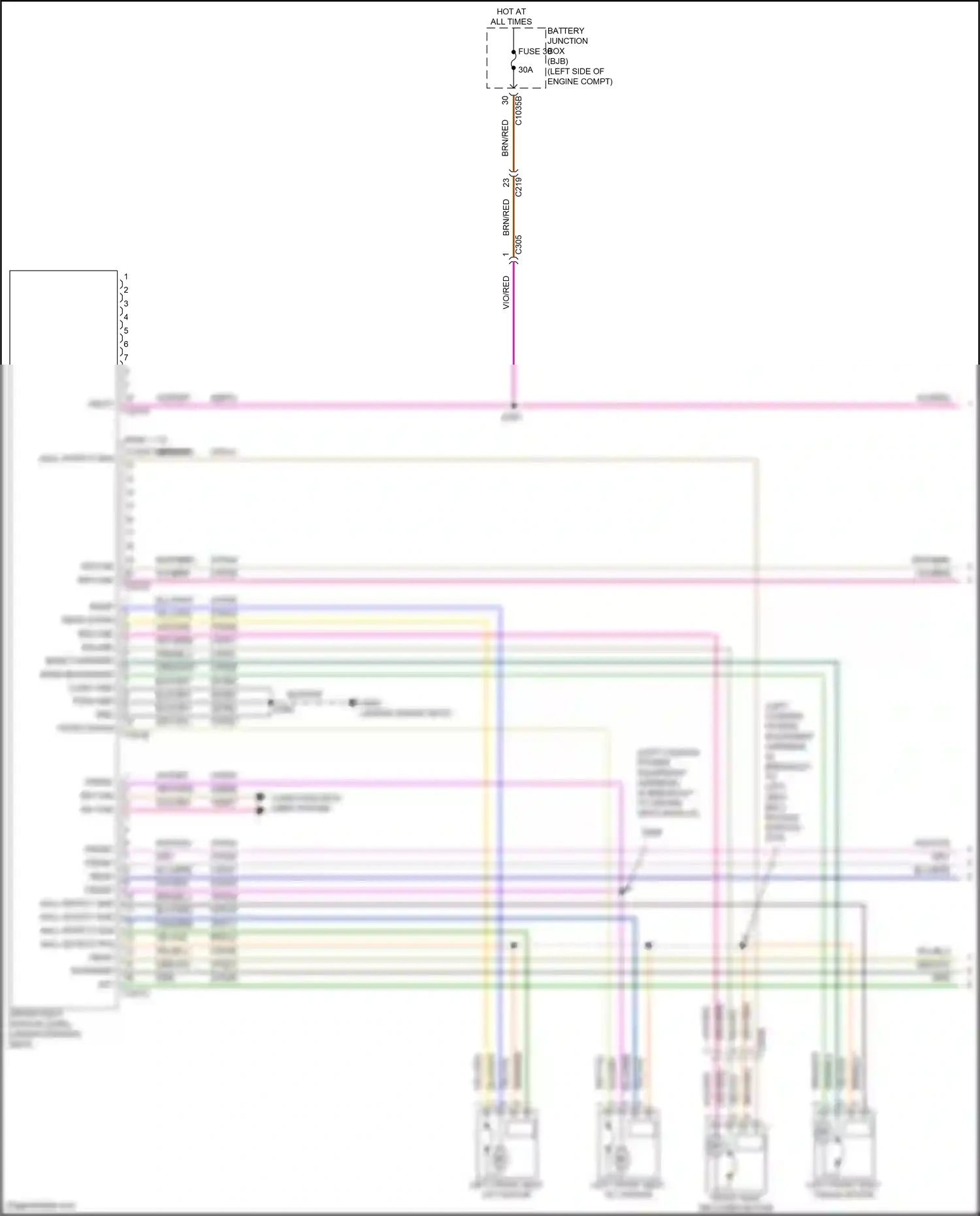 Ford Kuga III (2019-2024) computer data lines system wiring diagram  (1 of 98)