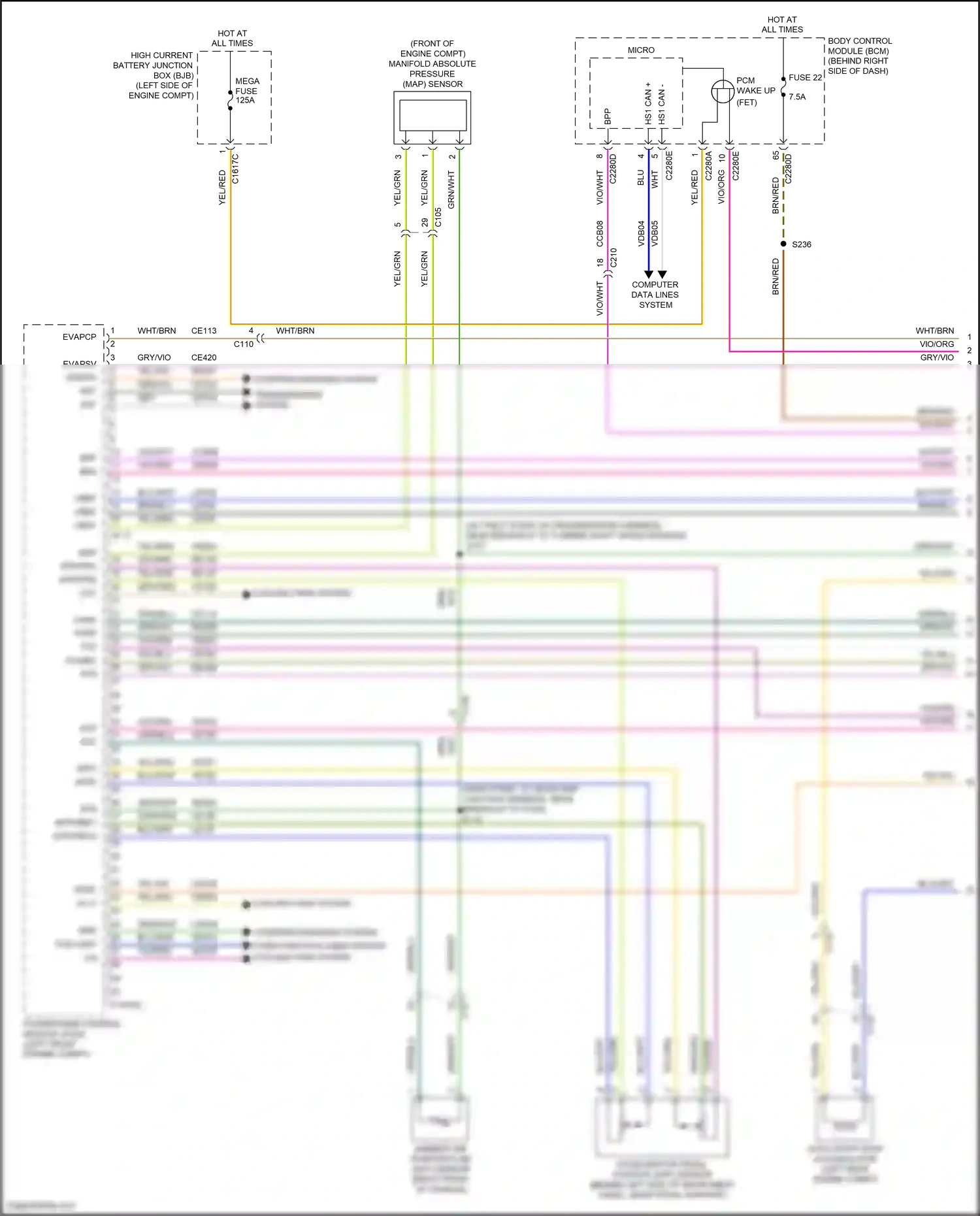 Ford Kuga III (2019-2024) computer data lines system wiring diagram  (76 of 98)
