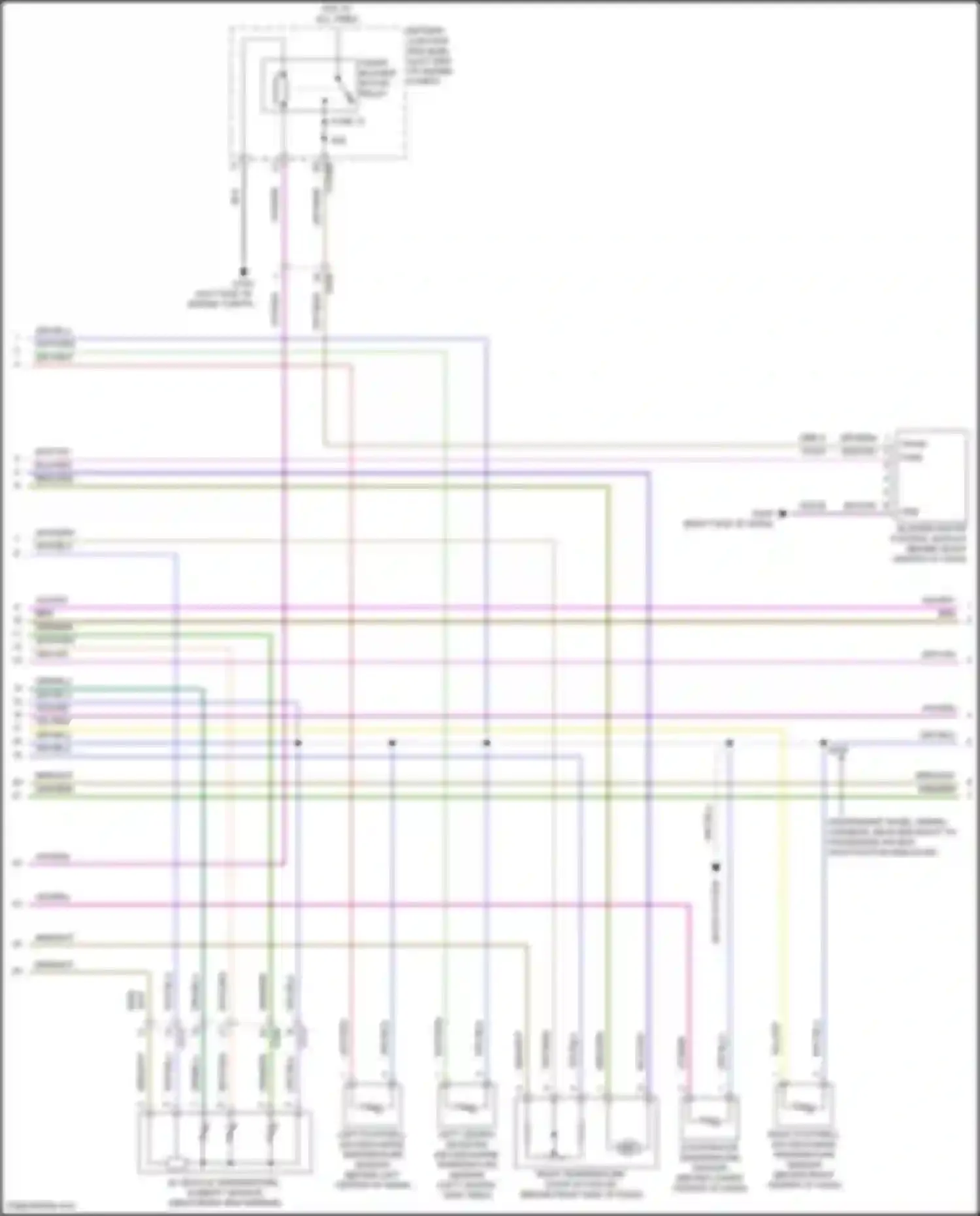 Maverick Ford III (2021-2024): Automatic a/c circuit (2 of 5)