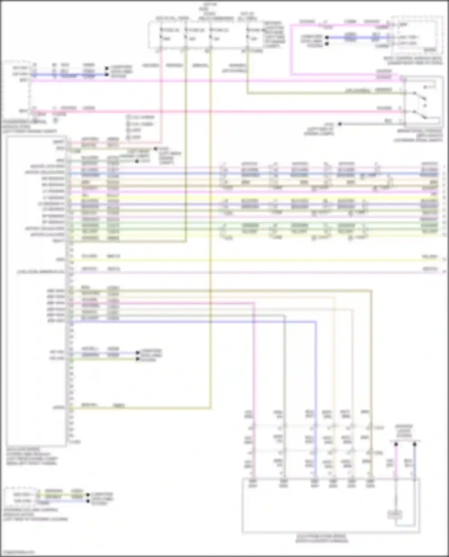 Maverick Ford III (2021-2024): Anti-lock brakes circuit, w/ esp (1 of 2)