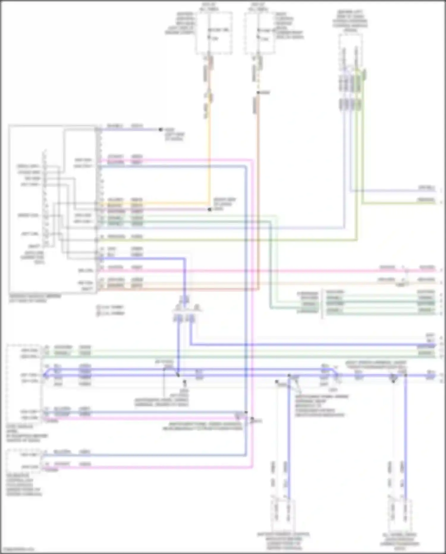 Maverick Ford III (2021-2024): Computer data lines circuit (1 of 5)