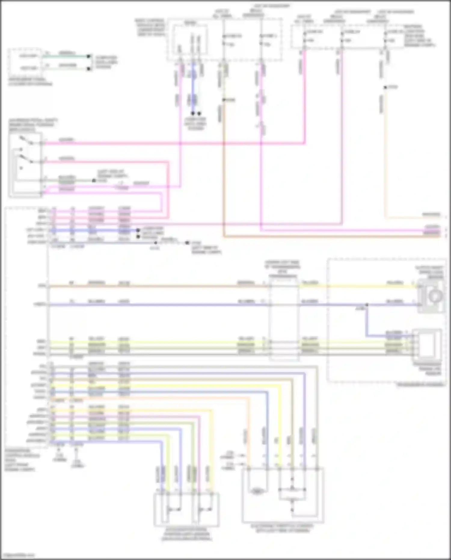 Maverick Ford III (2021-2024): Cruise control circuit (1 of 2)