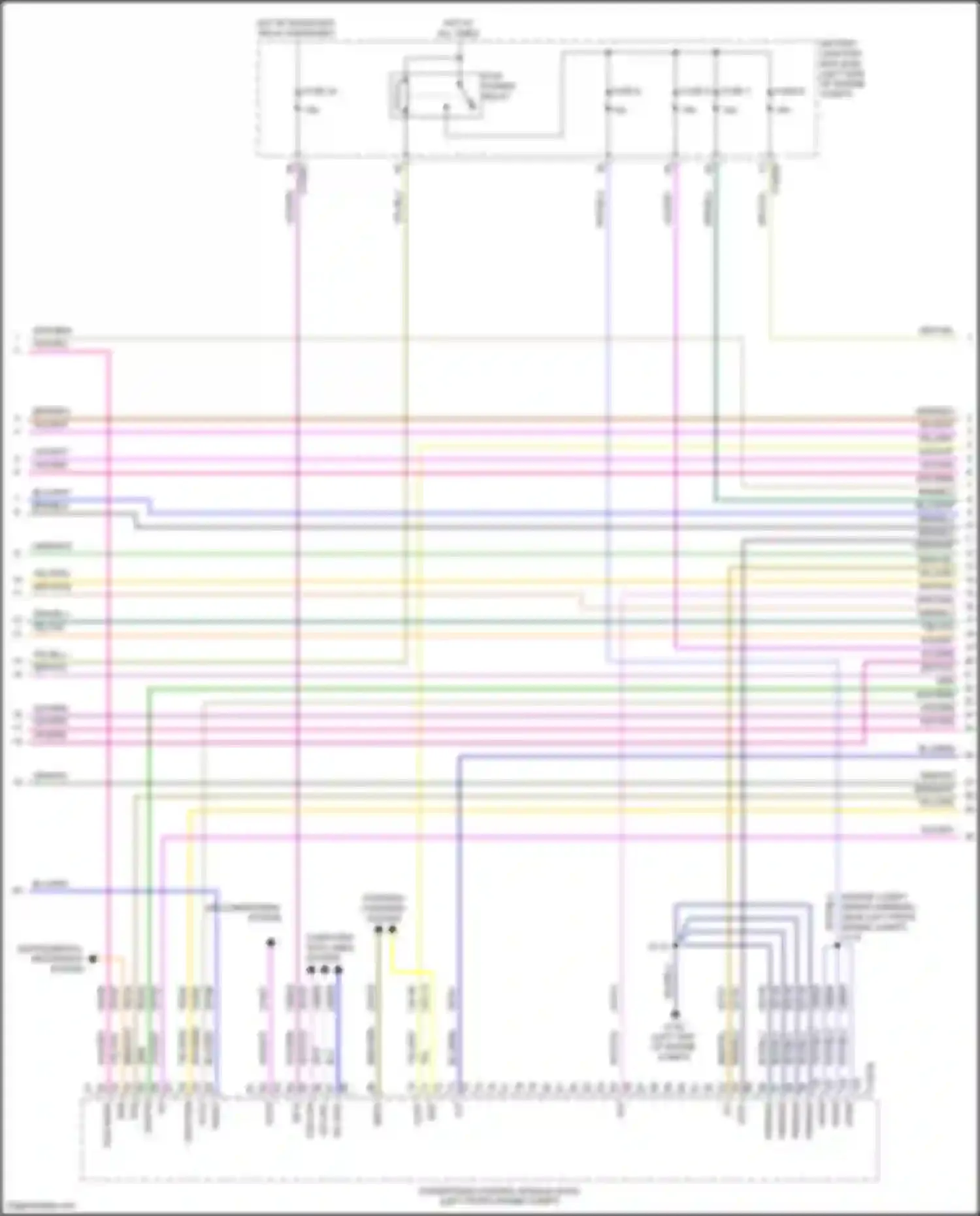 Maverick Ford III (2021-2024): Wiring diagram engine performance 2.0l turbo (2 of 8)