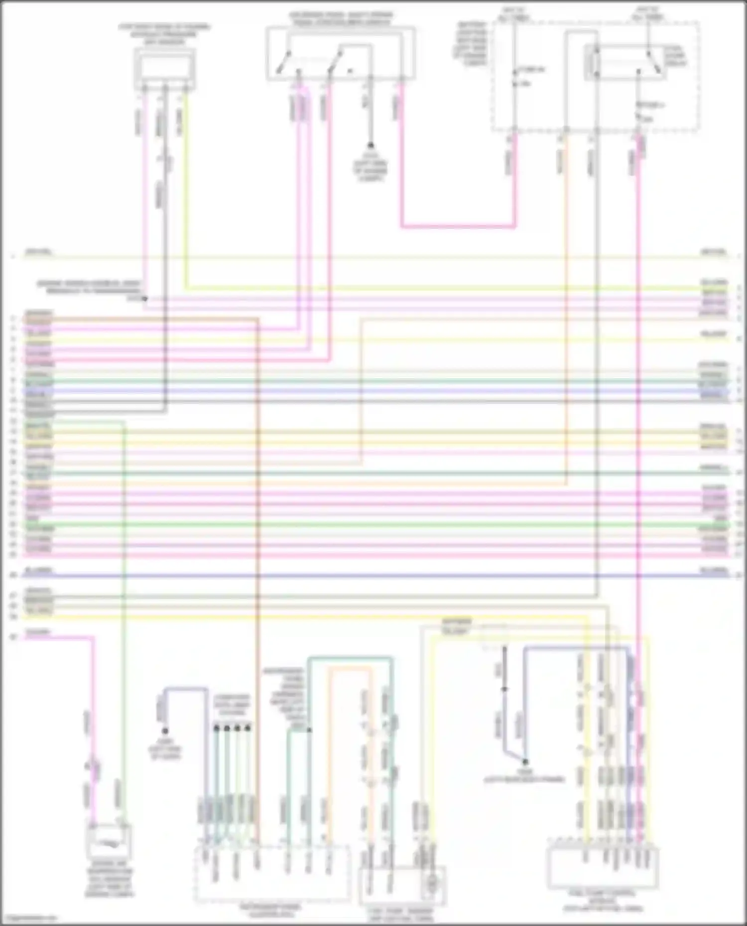 Maverick Ford III (2021-2024): Wiring diagram engine performance 2.0l turbo (3 of 8)