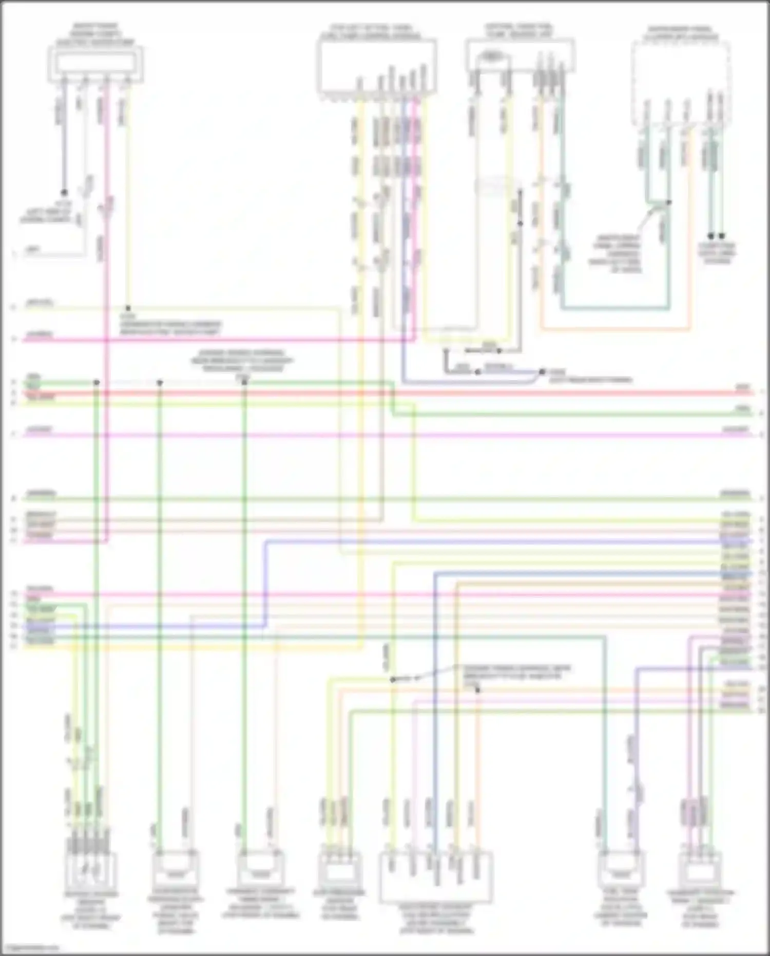 Maverick Ford III (2021-2024): Wiring diagram engine performance 2.5l hybrid (4 of 12)