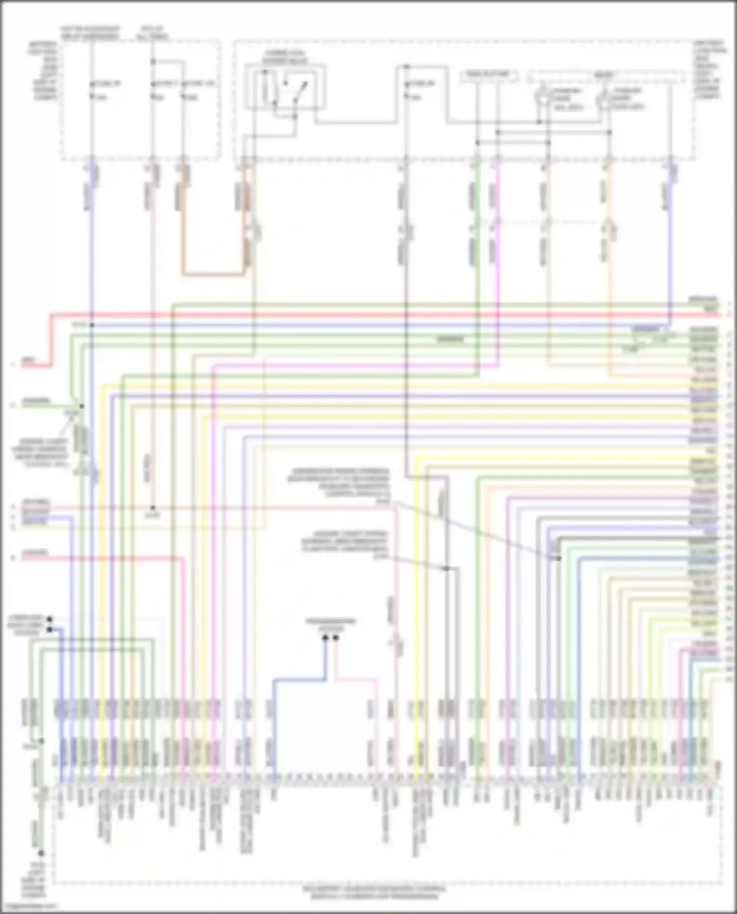 Maverick Ford III (2021-2024): Wiring diagram engine performance 2.5l hybrid (8 of 12)