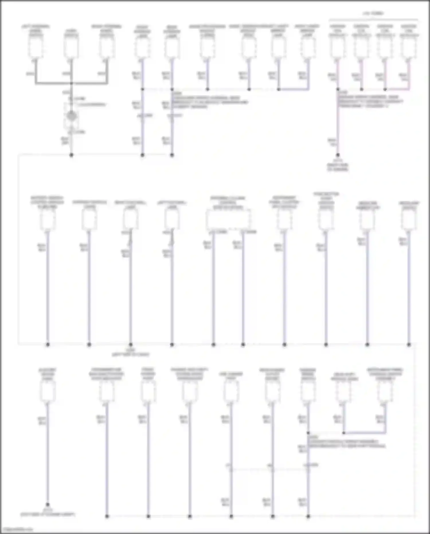 Maverick Ford III (2021-2024): Ground distribution circuit (2 of 5)