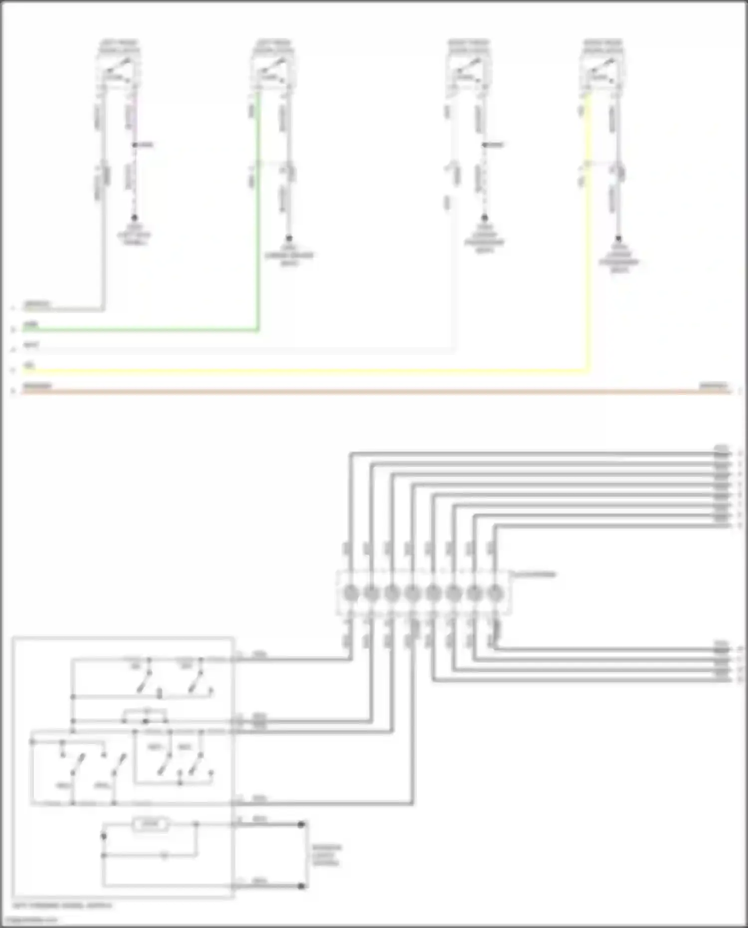 Maverick Ford III (2021-2024): Instrument cluster circuit (2 of 3)