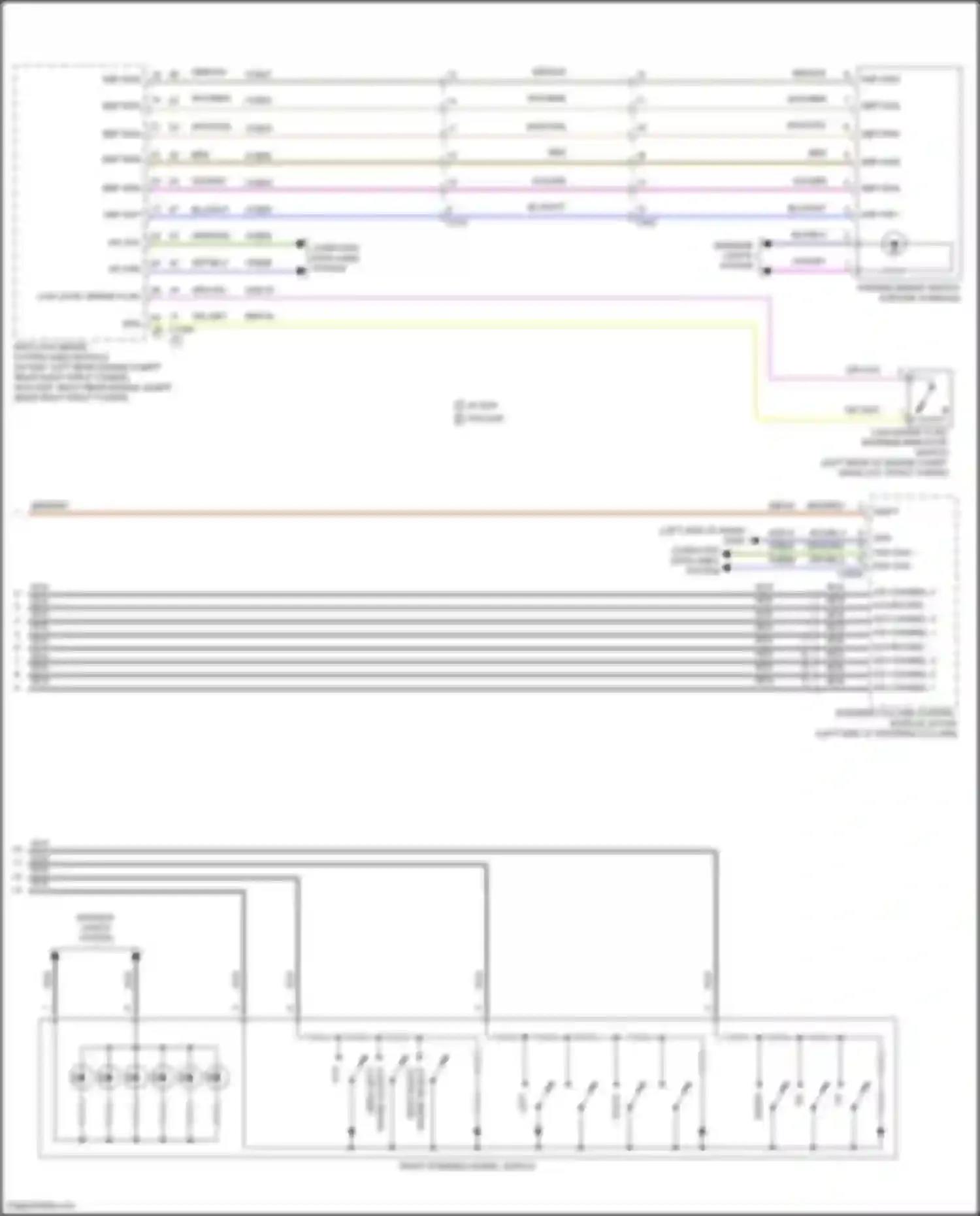 Maverick Ford III (2021-2024): Instrument cluster circuit (3 of 3)